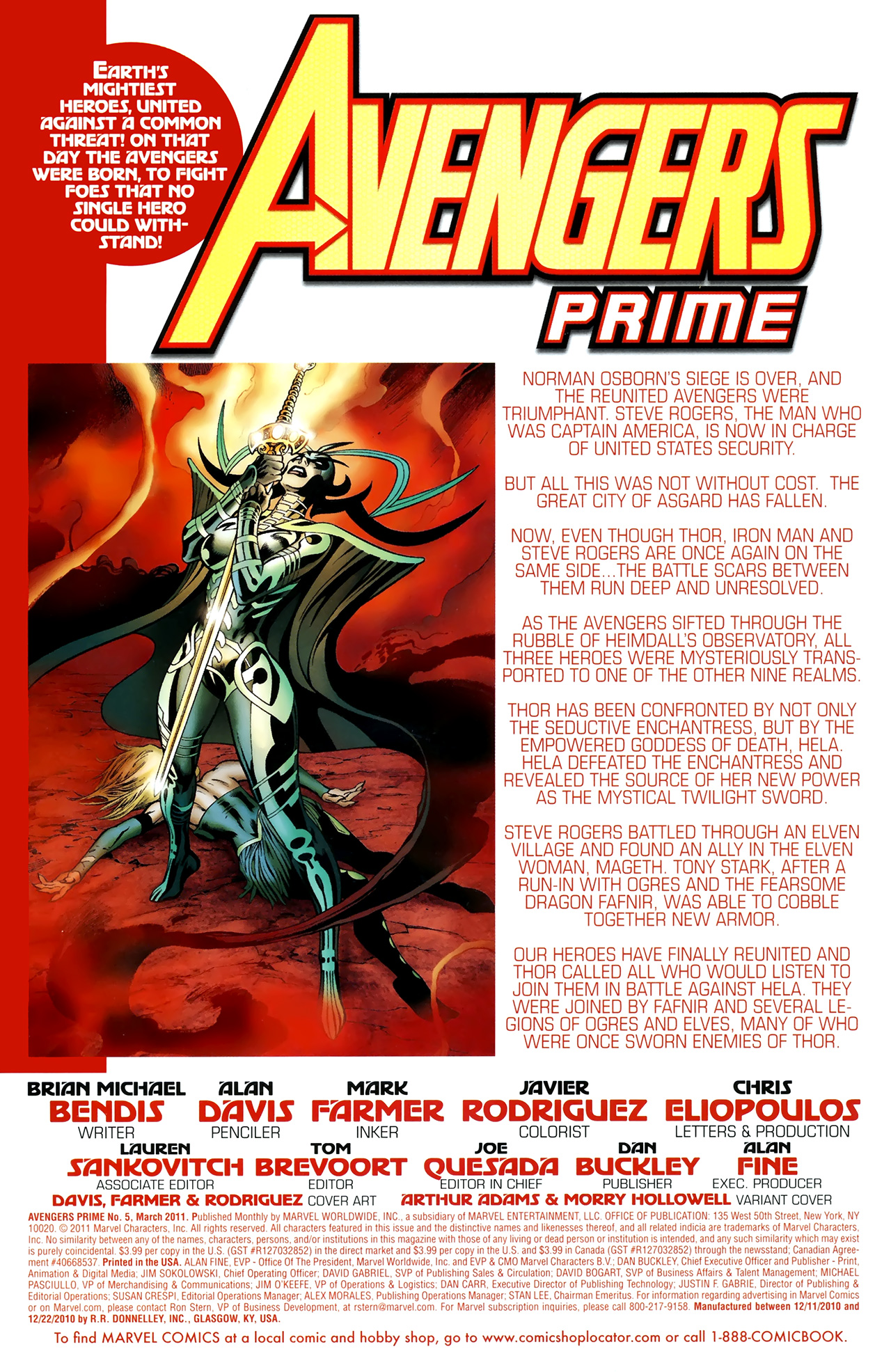 Read online Avengers Prime comic -  Issue #5 - 3