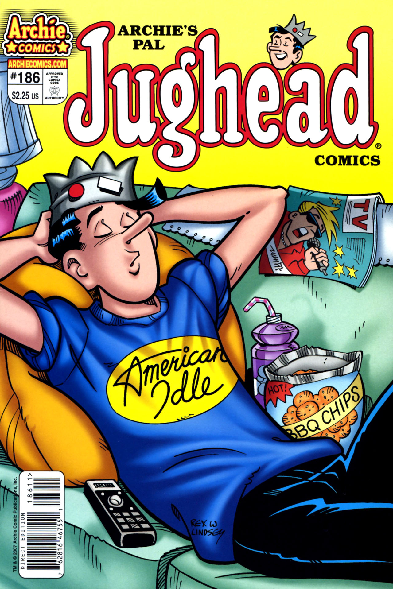 Read online Archie's Pal Jughead Comics comic -  Issue #186 - 1