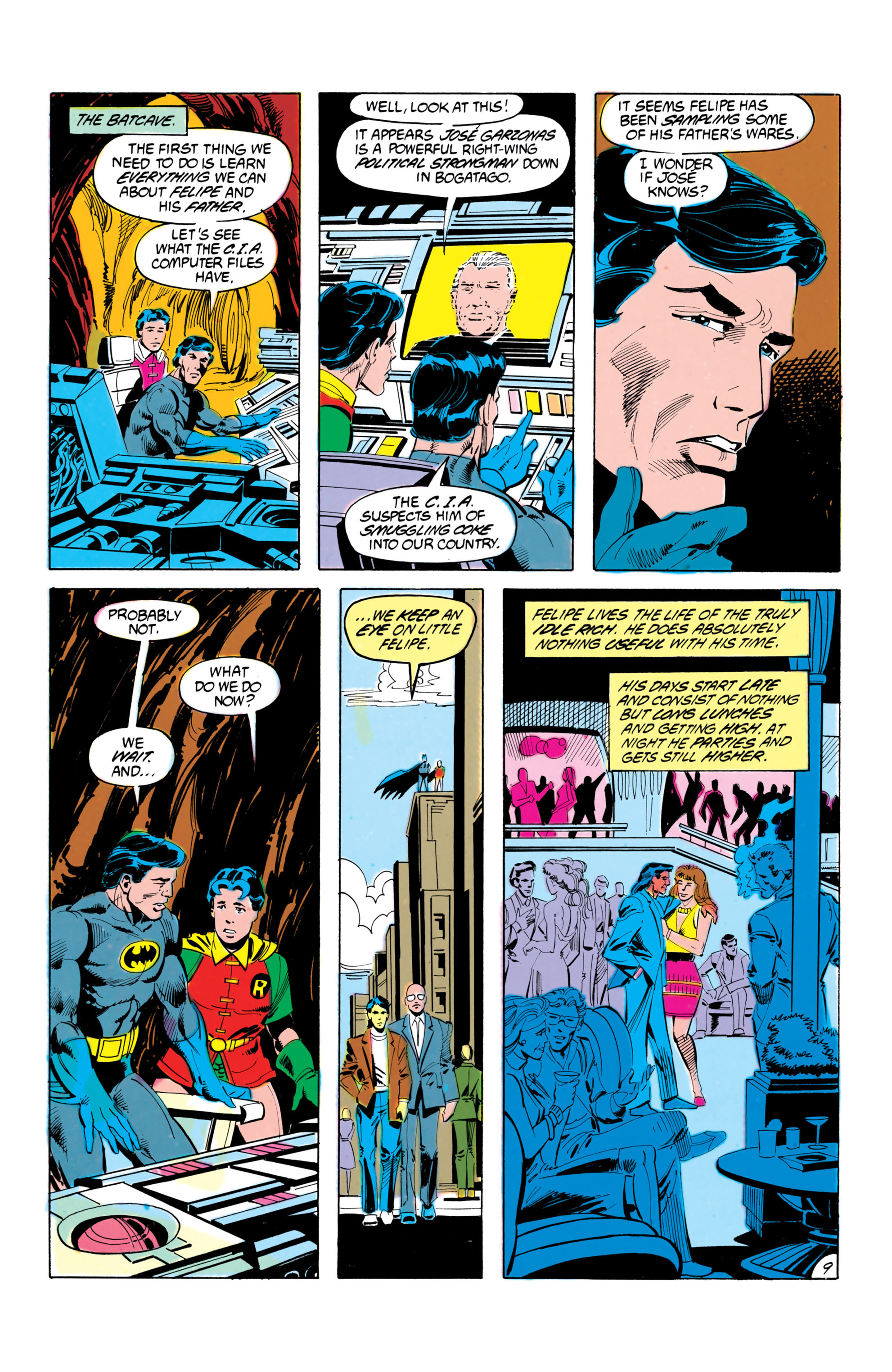 Read online Batman (1940) comic -  Issue #424 - 10