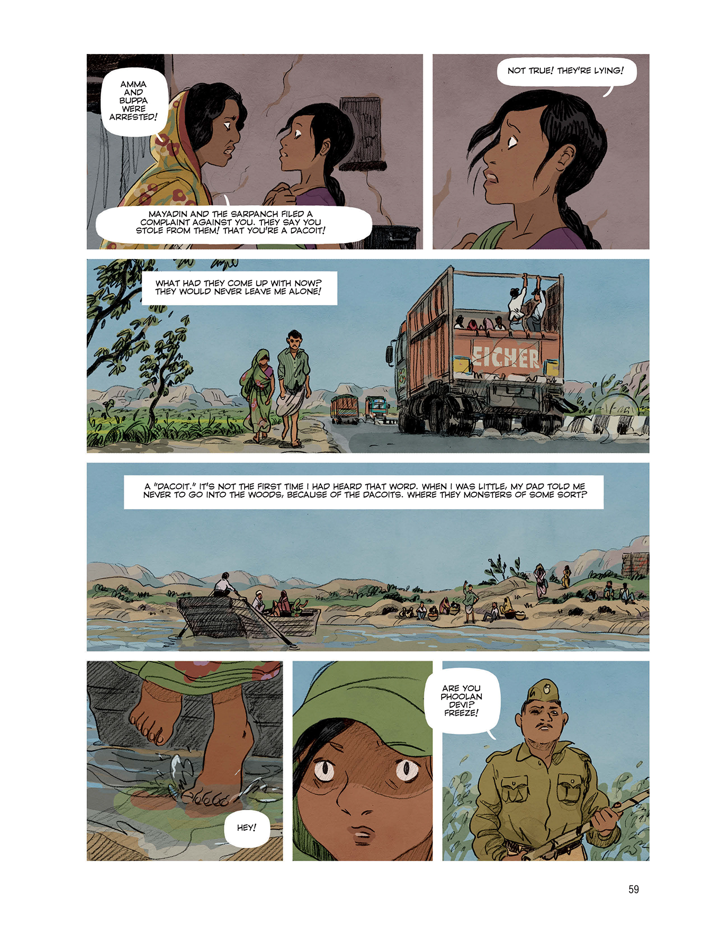 Read online Phoolan Devi: Rebel Queen comic -  Issue # TPB (Part 1) - 61