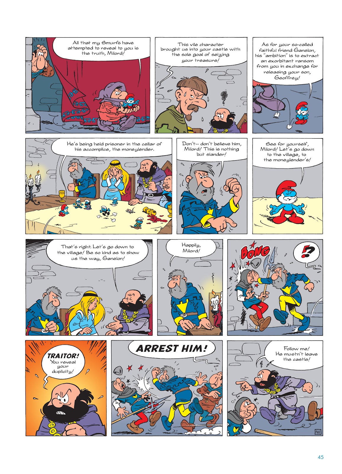 Read online The Smurfs comic -  Issue #19 - 45