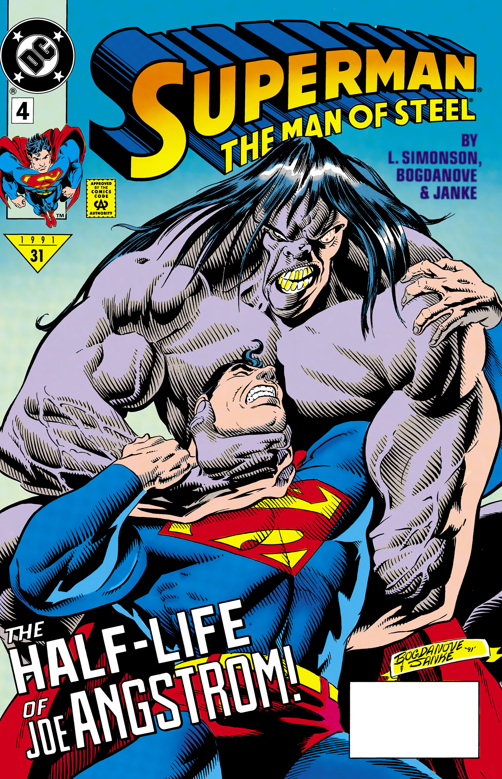 Read online Superman: The Man of Steel (1991) comic -  Issue #4 - 1