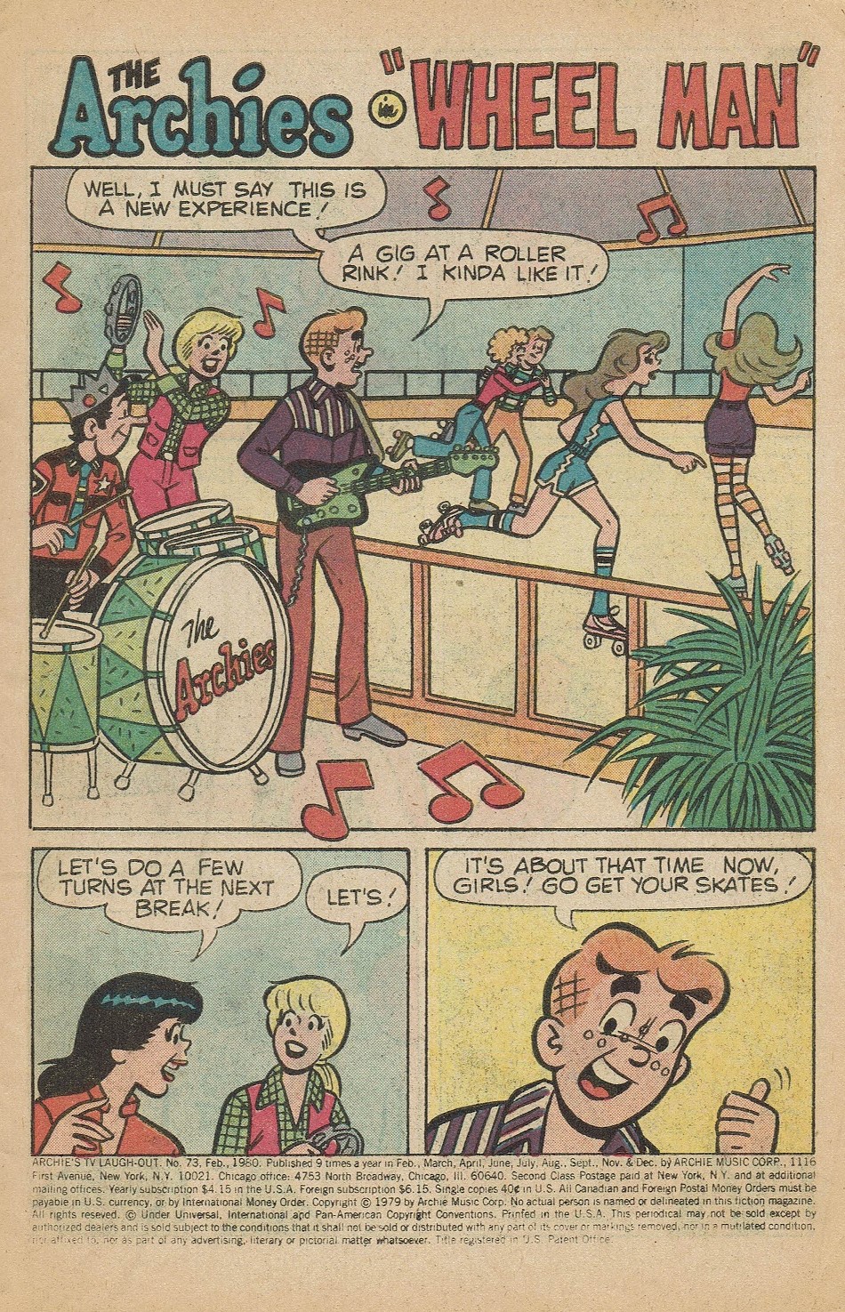 Read online Archie's TV Laugh-Out comic -  Issue #73 - 3