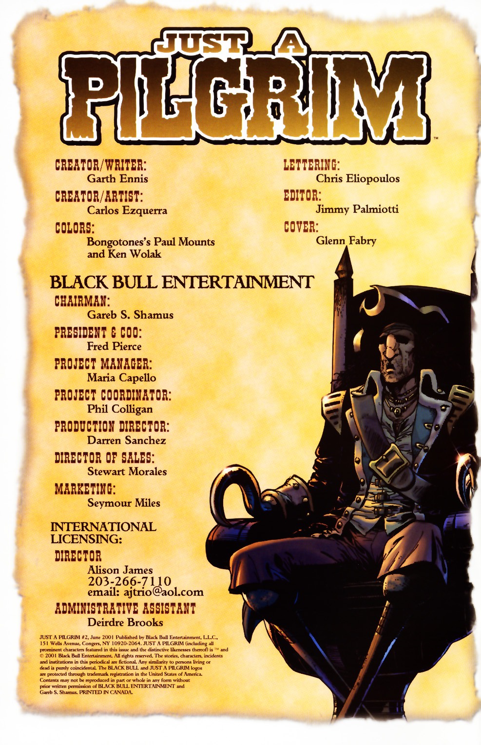 Read online Just A Pilgrim comic -  Issue #2 - 2