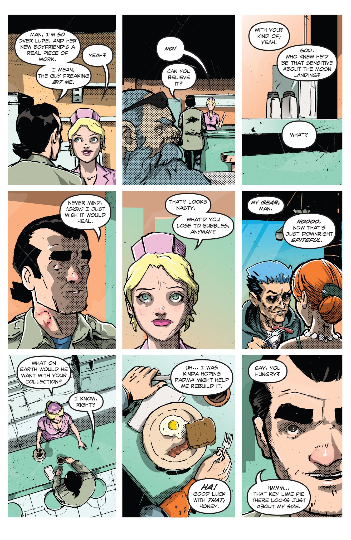 Read online Drumhellar comic -  Issue #1 - 8