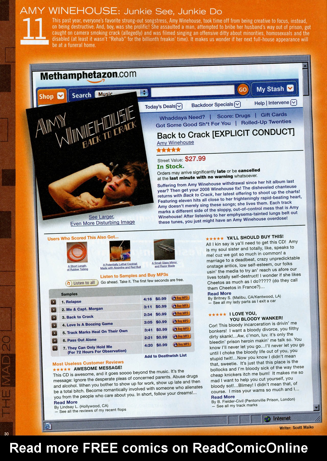 Read online MAD comic -  Issue #497 - 28