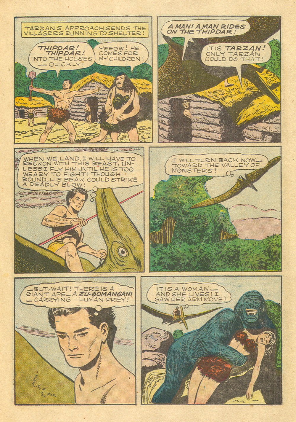 Read online Tarzan (1948) comic -  Issue #39 - 10