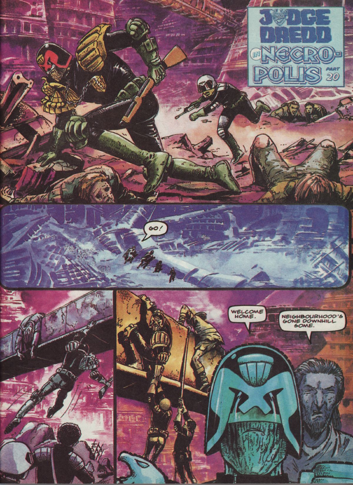 Read online Judge Dredd Megazine (vol. 3) comic -  Issue #30 - 32