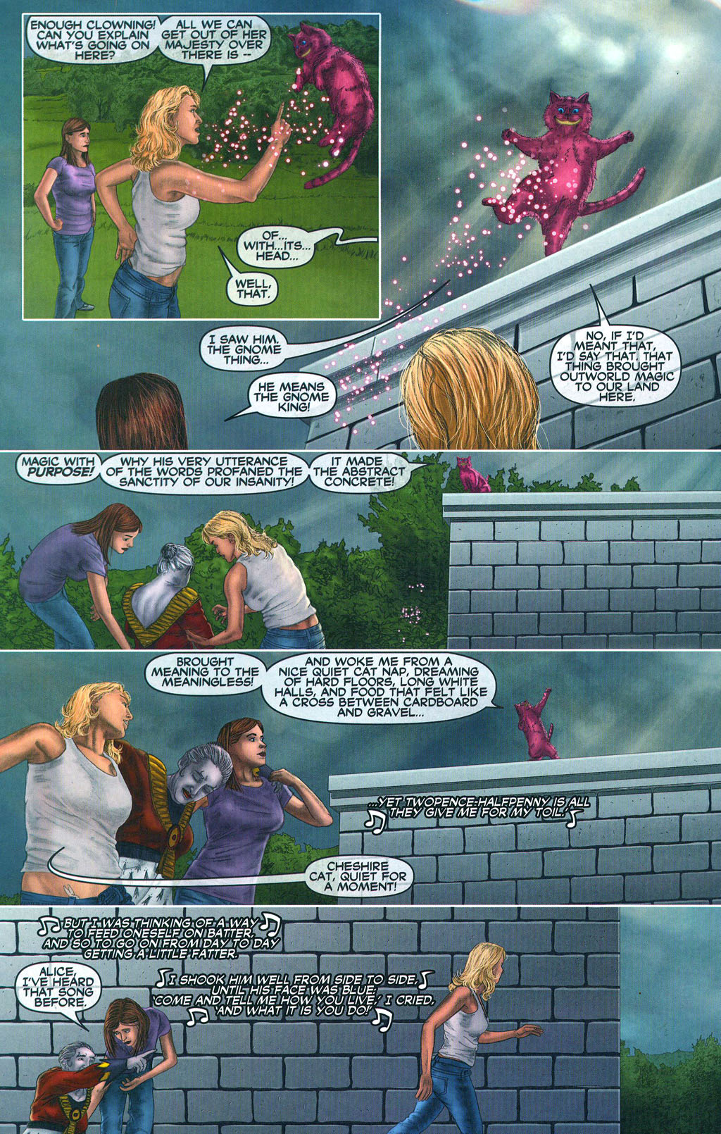 Read online The Oz/Wonderland Chronicles comic -  Issue #3 - 20