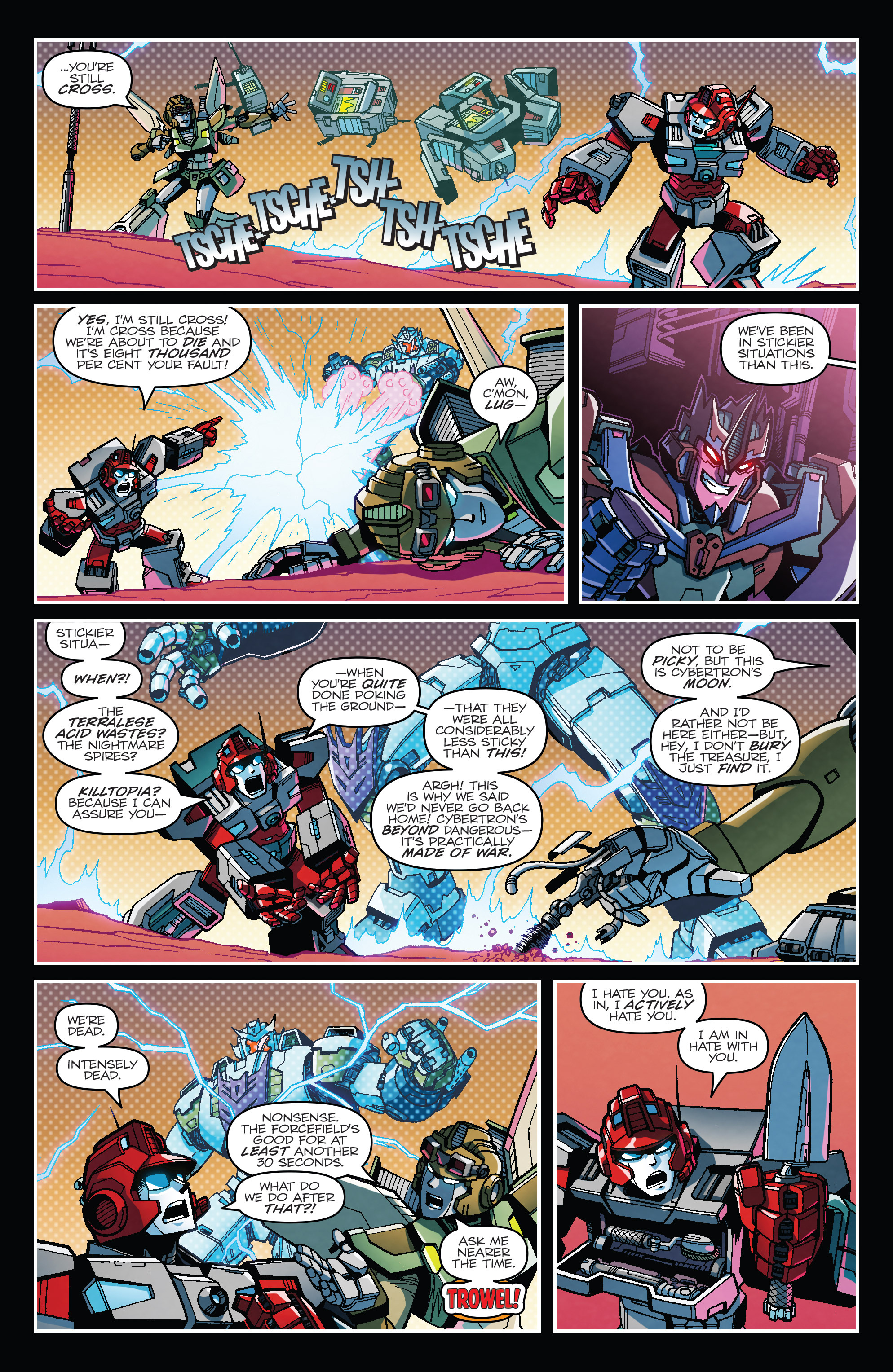 Read online Optimus Prime comic -  Issue #5 - 30