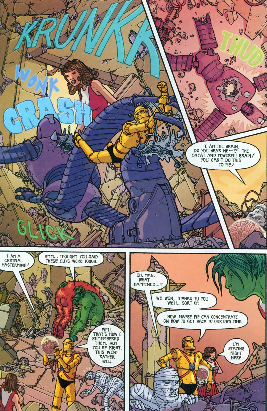 Read online Doom Patrol (2001) comic -  Issue #14 - 21
