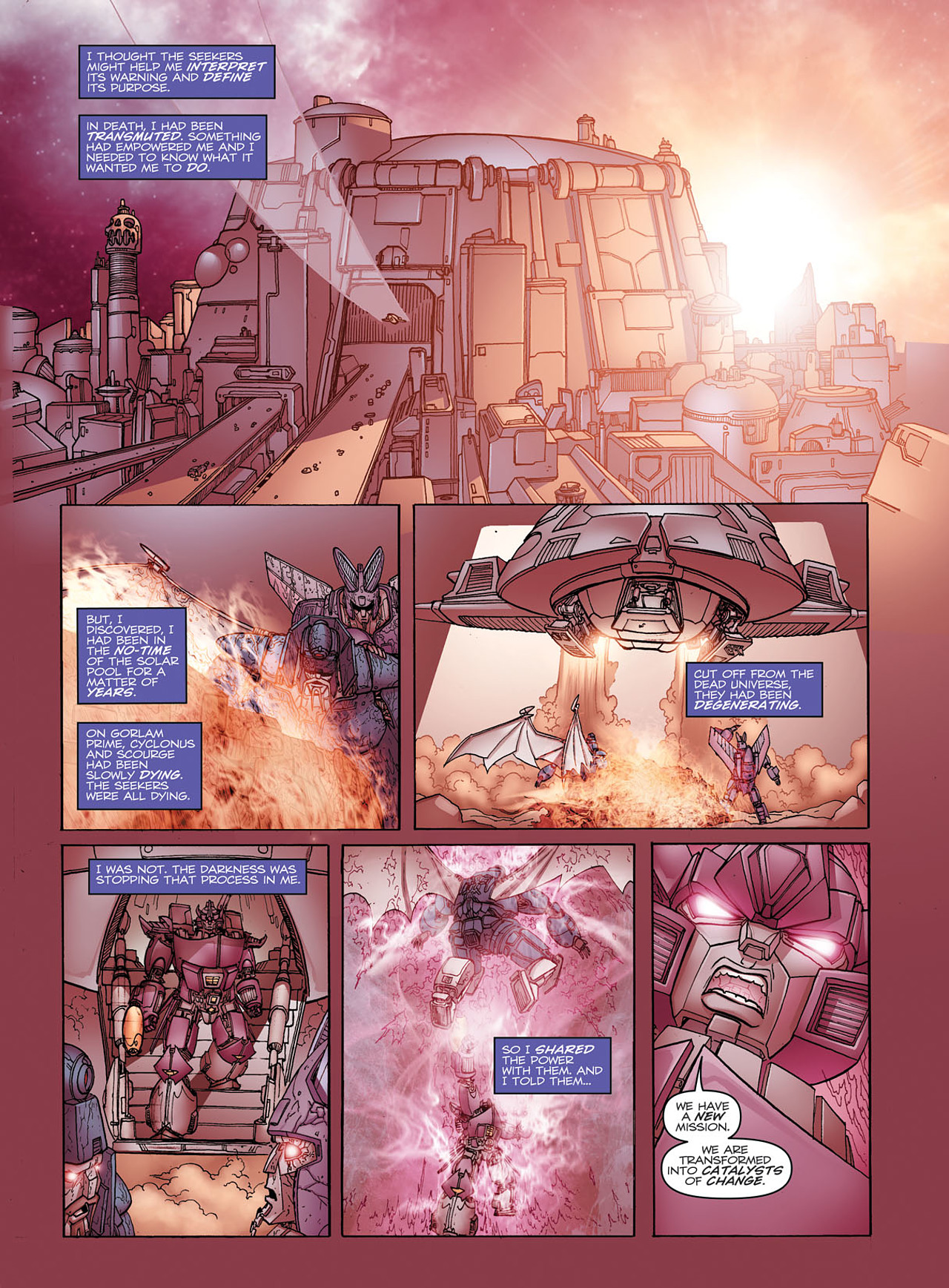 Read online Transformers: Heart of Darkness comic -  Issue #1 - 13
