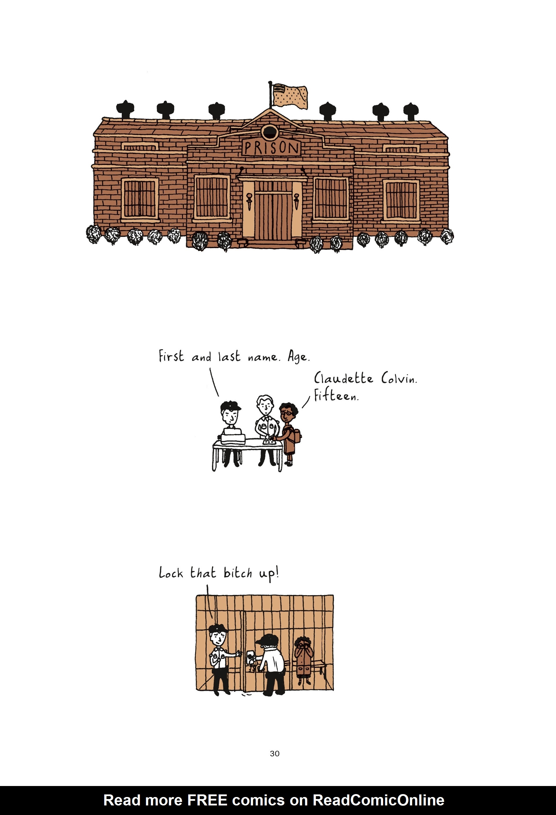 Read online Colored: The Unsung Life of Claudette Colvin comic -  Issue # TPB - 30