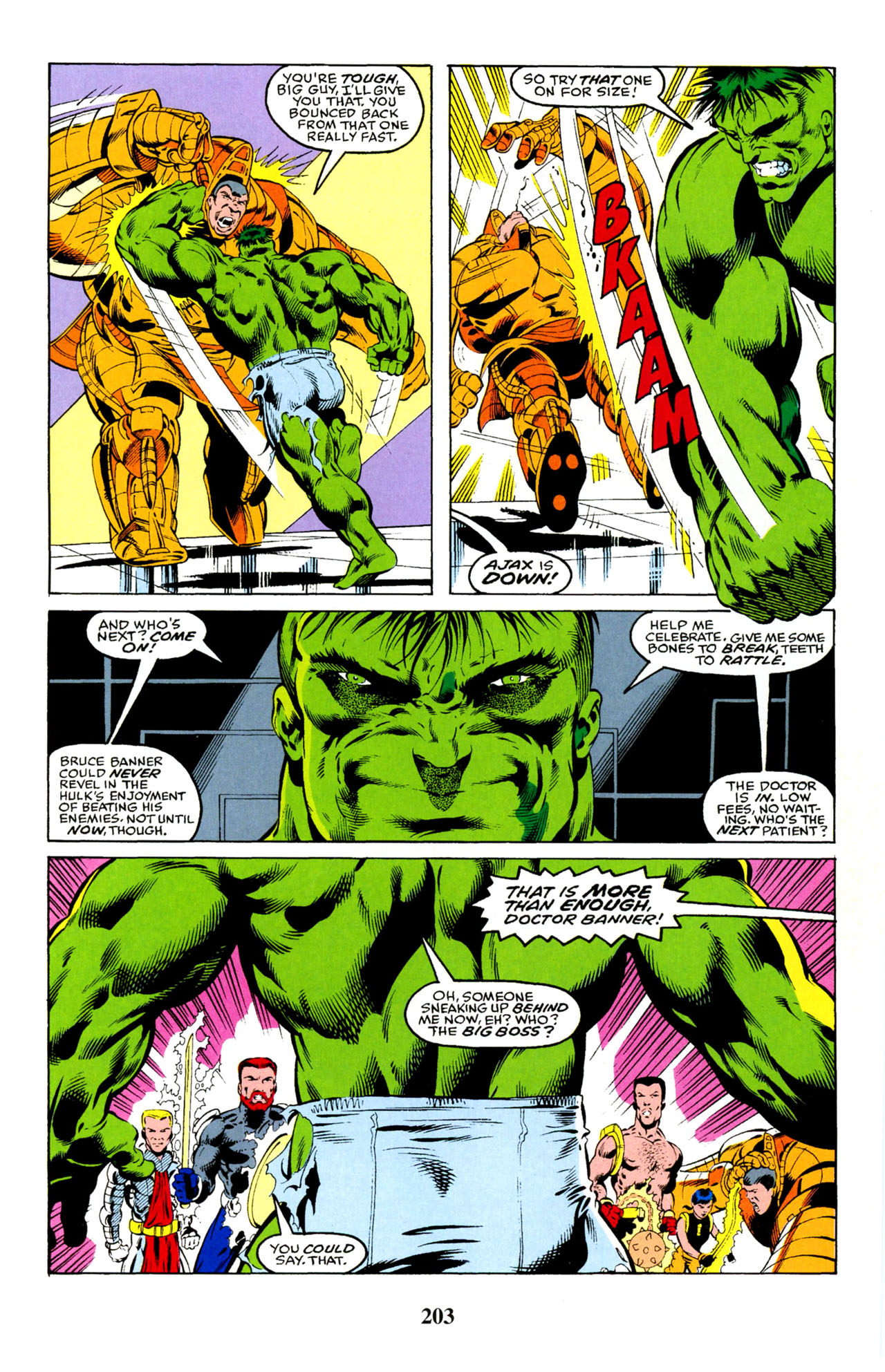 Read online Hulk Visionaries: Peter David comic -  Issue # TPB 6 - 203