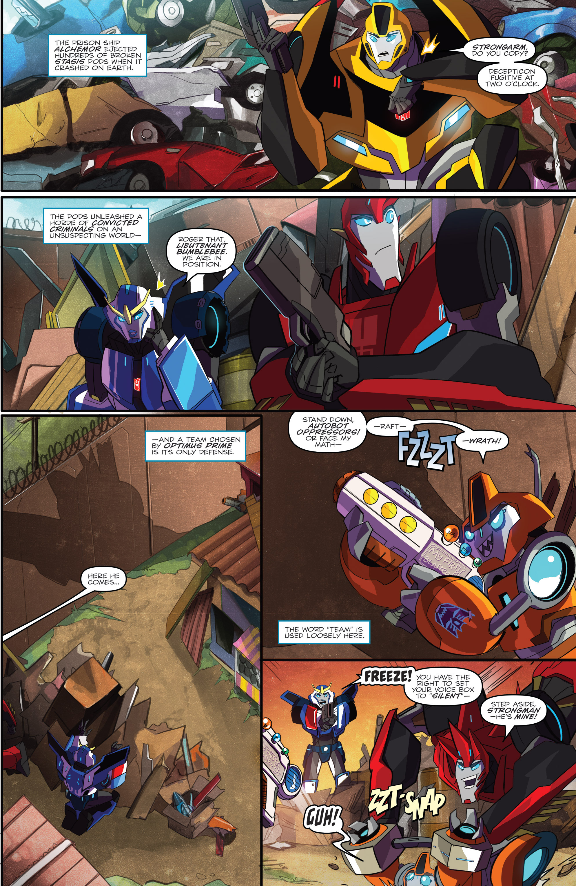 Read online Transformers: Robots In Disguise (2015) comic -  Issue #1 - 3