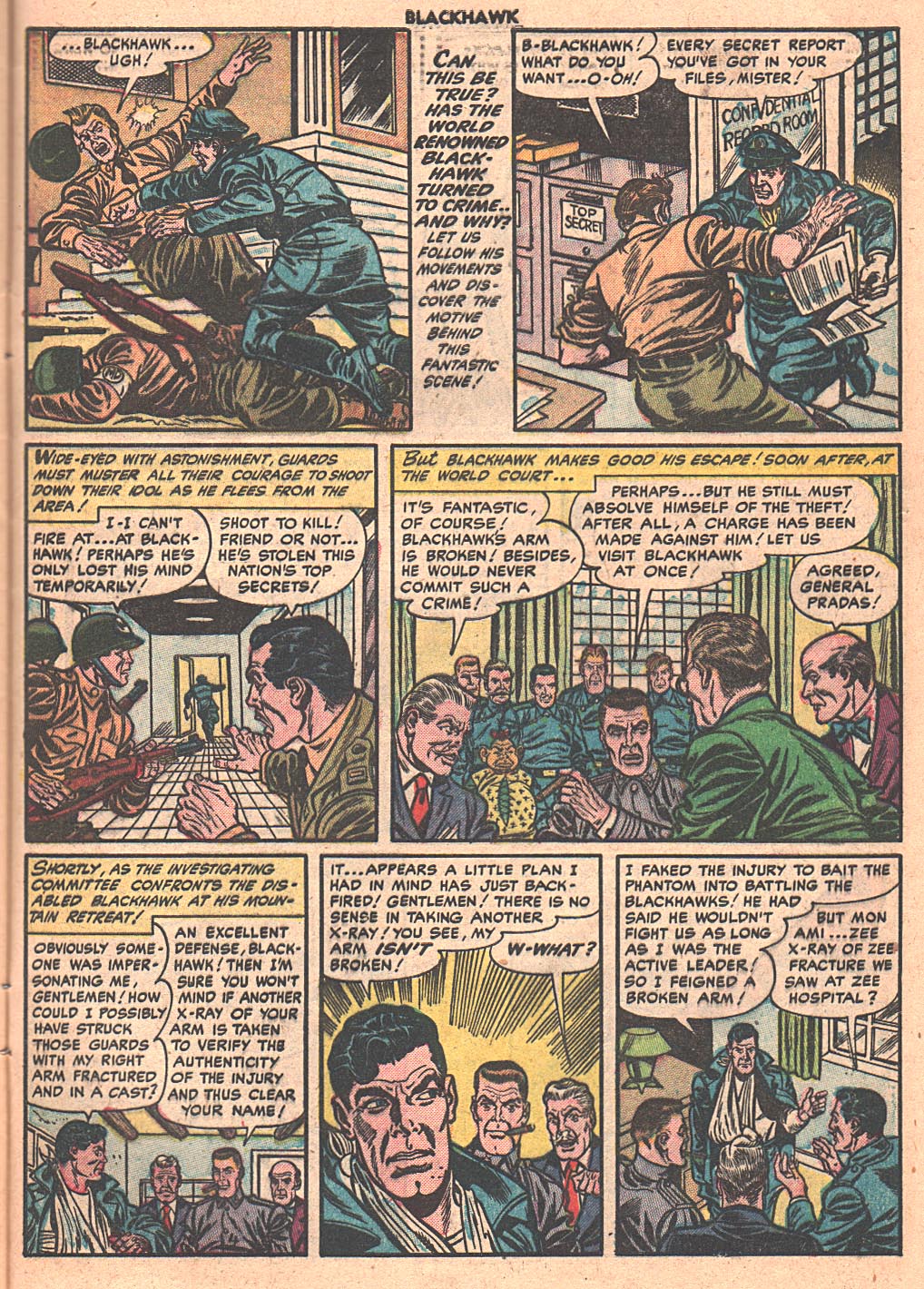 Read online Blackhawk (1957) comic -  Issue #78 - 29