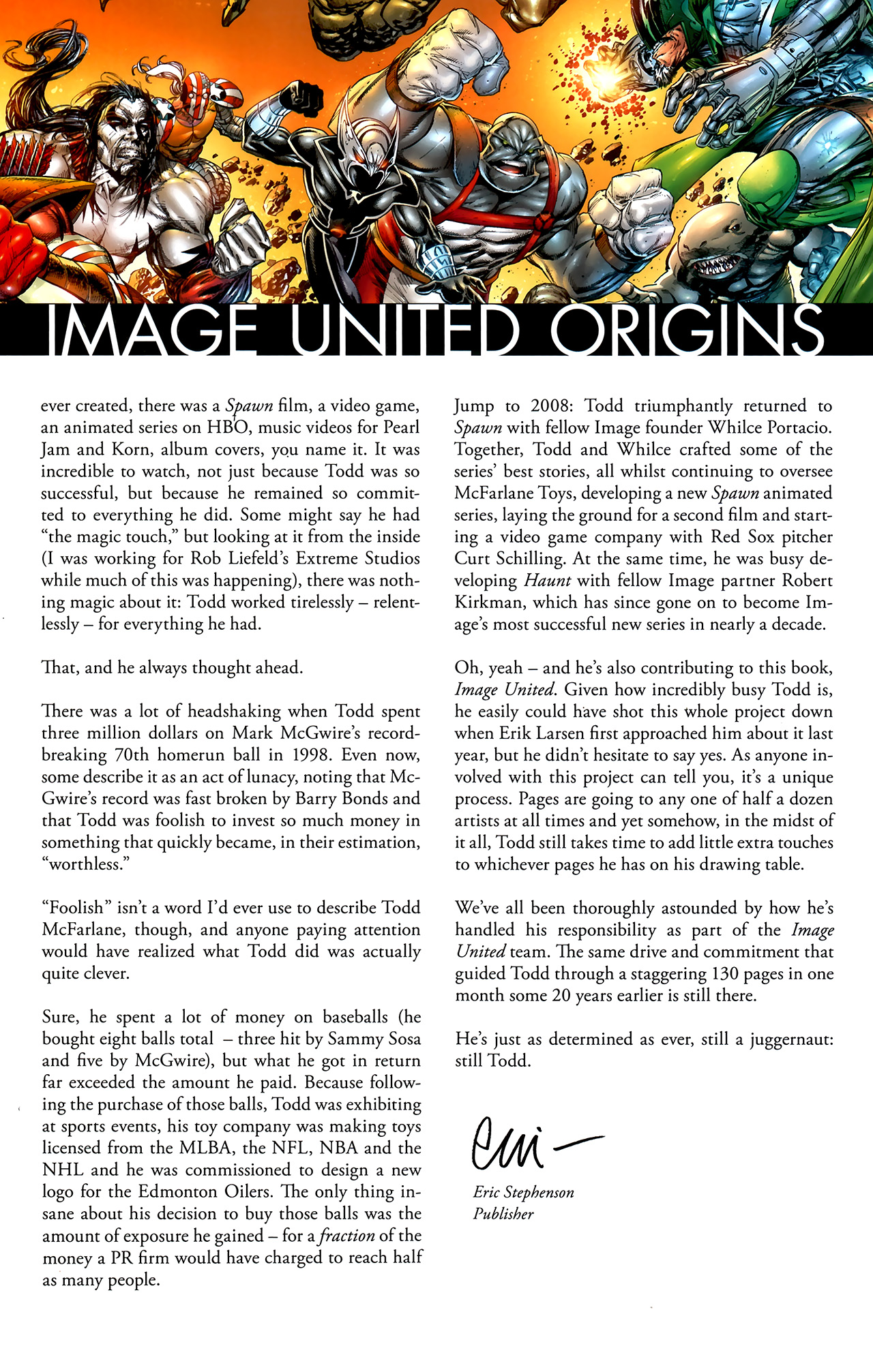 Read online Image United comic -  Issue #3 - 21
