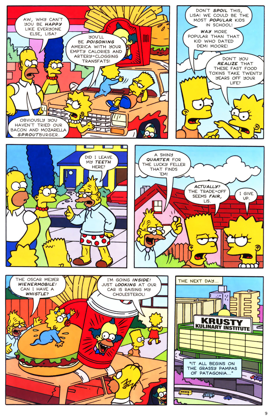 Read online Simpsons Comics comic -  Issue #92 - 10