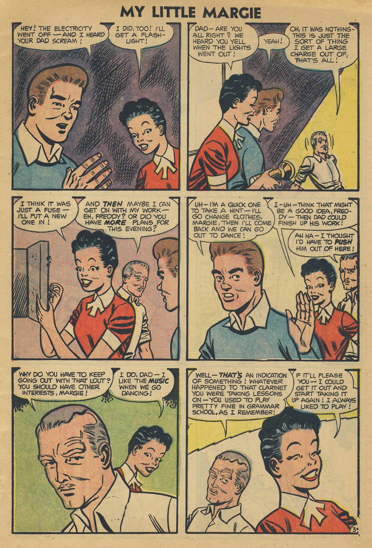 Read online My Little Margie (1954) comic -  Issue #4 - 5