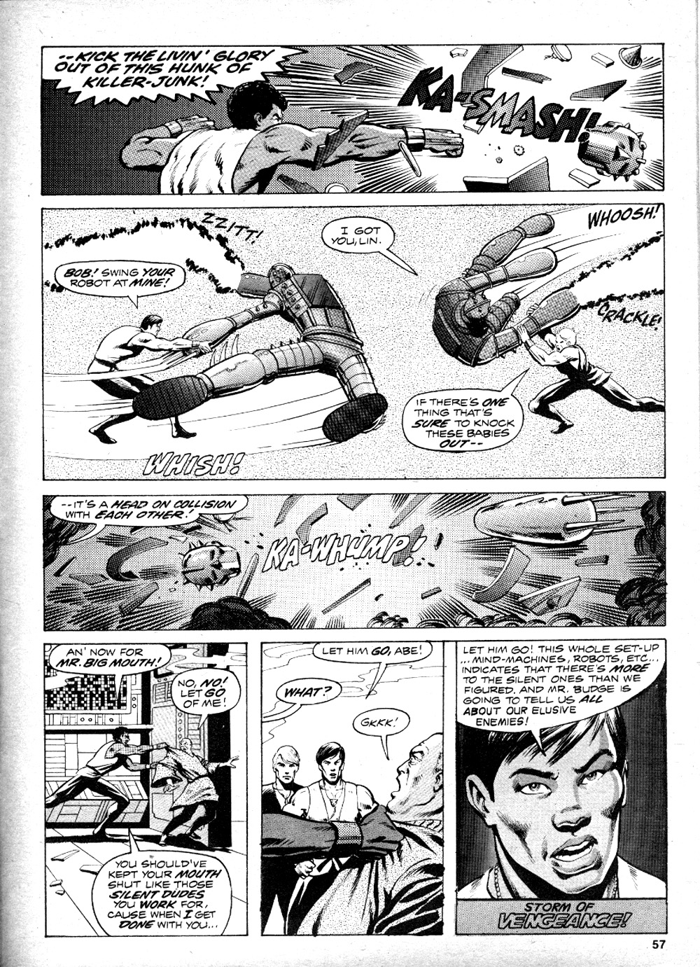 Read online The Deadly Hands of Kung Fu comic -  Issue #7 - 56
