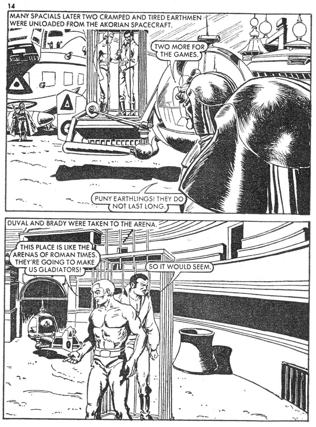 Read online Starblazer comic -  Issue #6 - 14