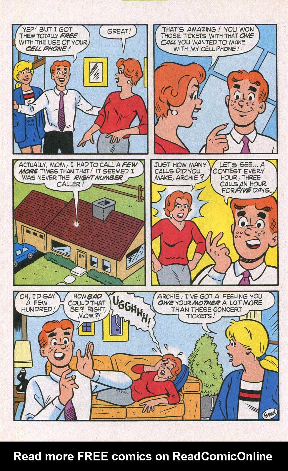 Read online Archie's Spring Break comic -  Issue #5 - 32