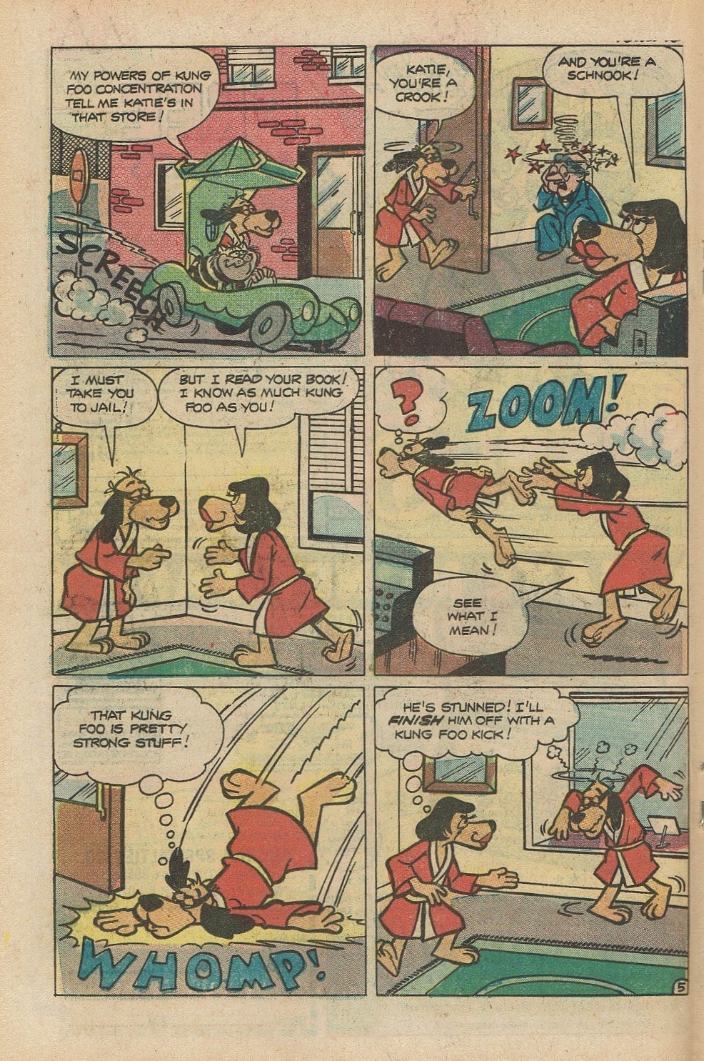 Read online Hong Kong Phooey comic -  Issue #6 - 18
