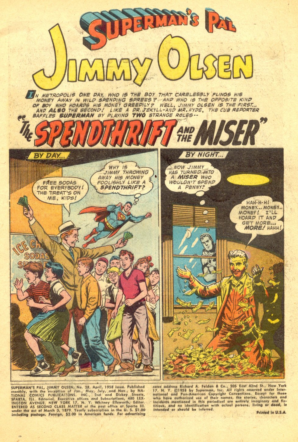 Read online Superman's Pal Jimmy Olsen comic -  Issue #28 - 3