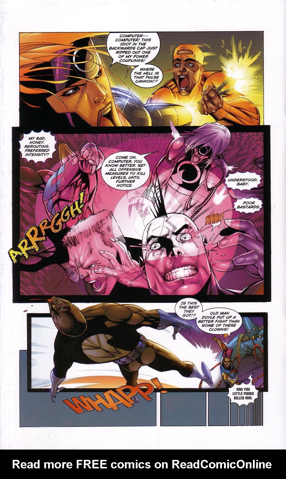 Read online Nitrogen: Extreme Forces comic -  Issue # Full - 18