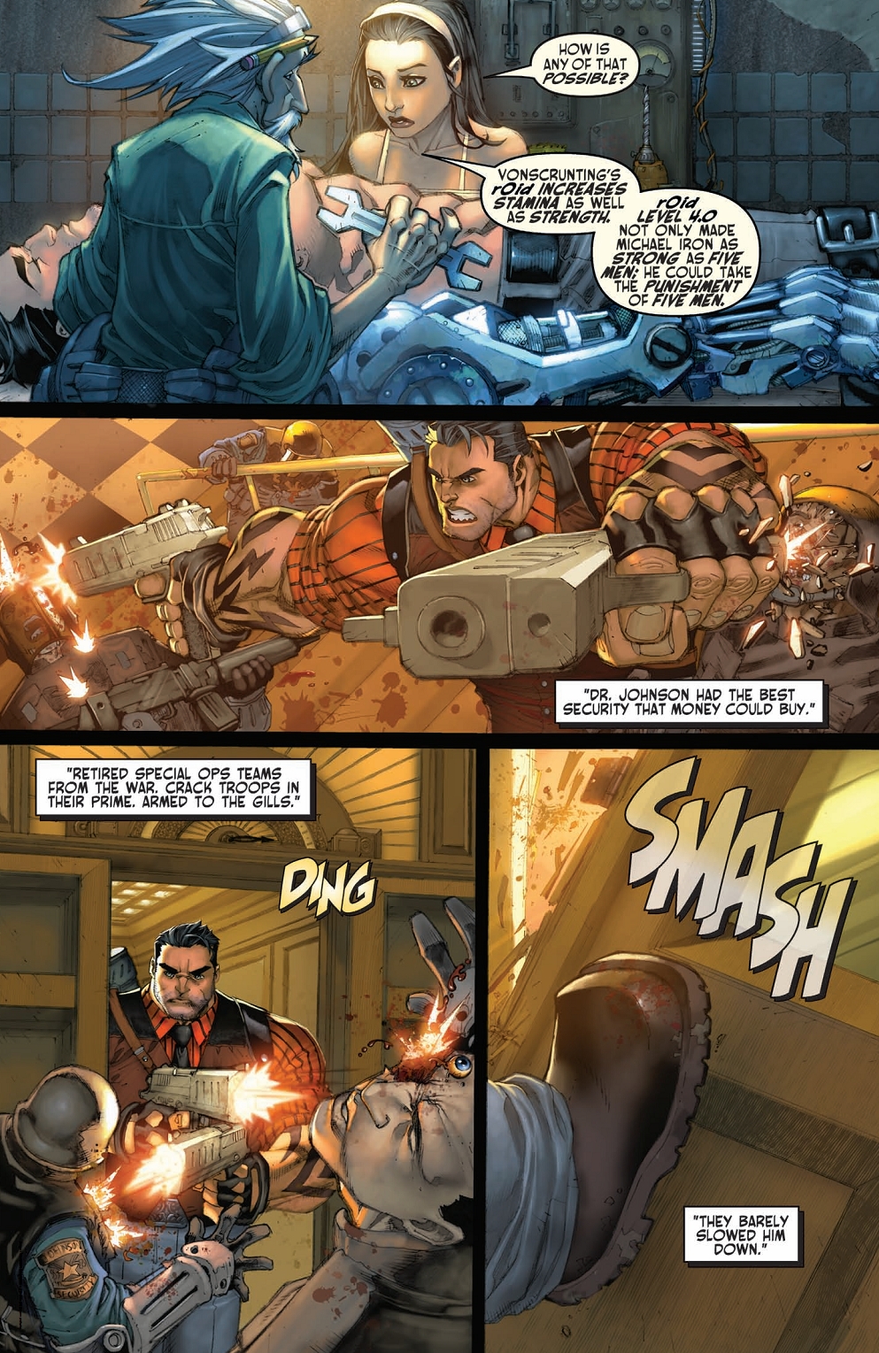 Read online Iron Saint comic -  Issue # TPB - 44