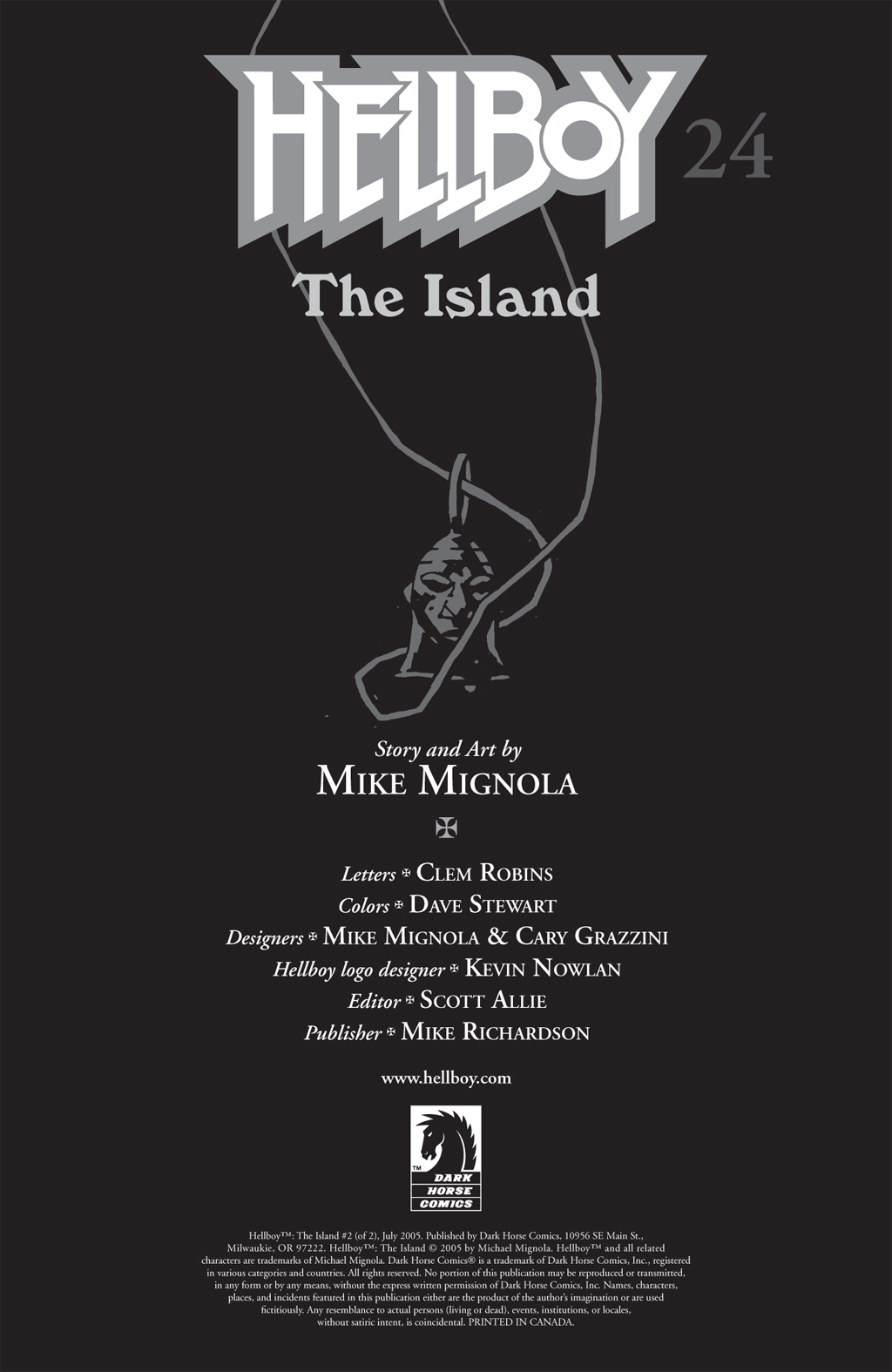 Read online Hellboy: The Island comic -  Issue #2 - 2