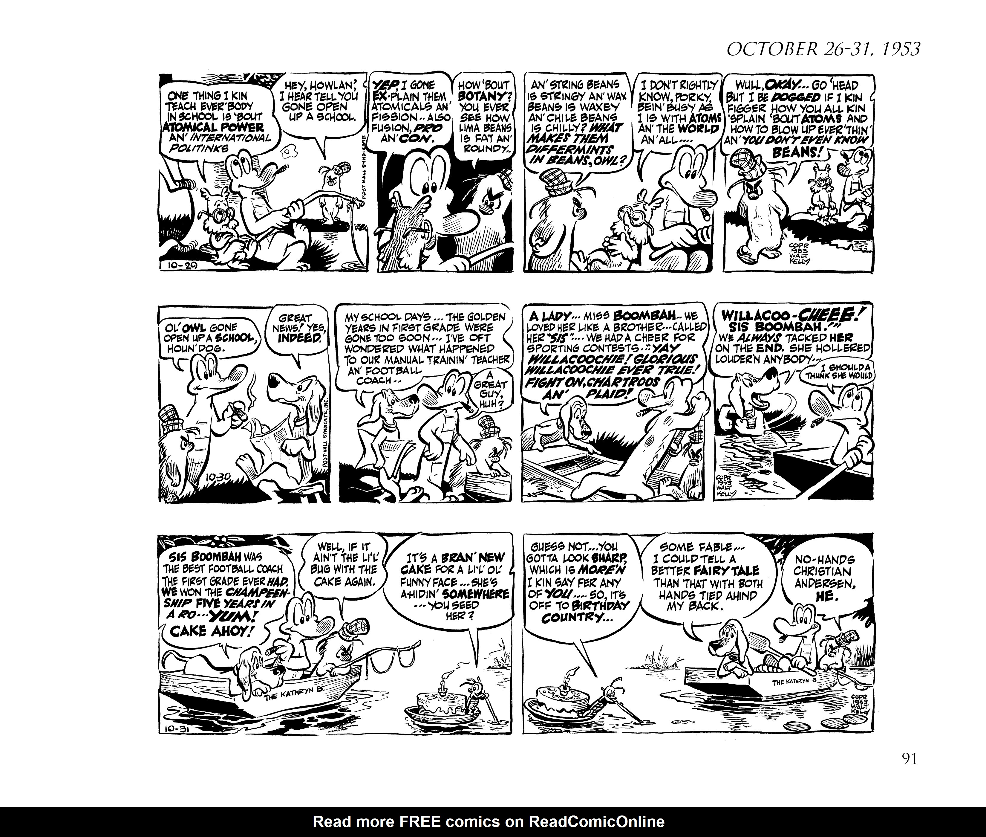 Read online Pogo by Walt Kelly: The Complete Syndicated Comic Strips comic -  Issue # TPB 3 (Part 2) - 3