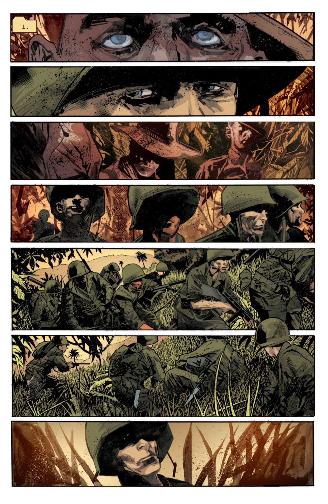 Read online Fever Ridge: A Tale of MacArthur's Jungle War comic -  Issue #1 - 16