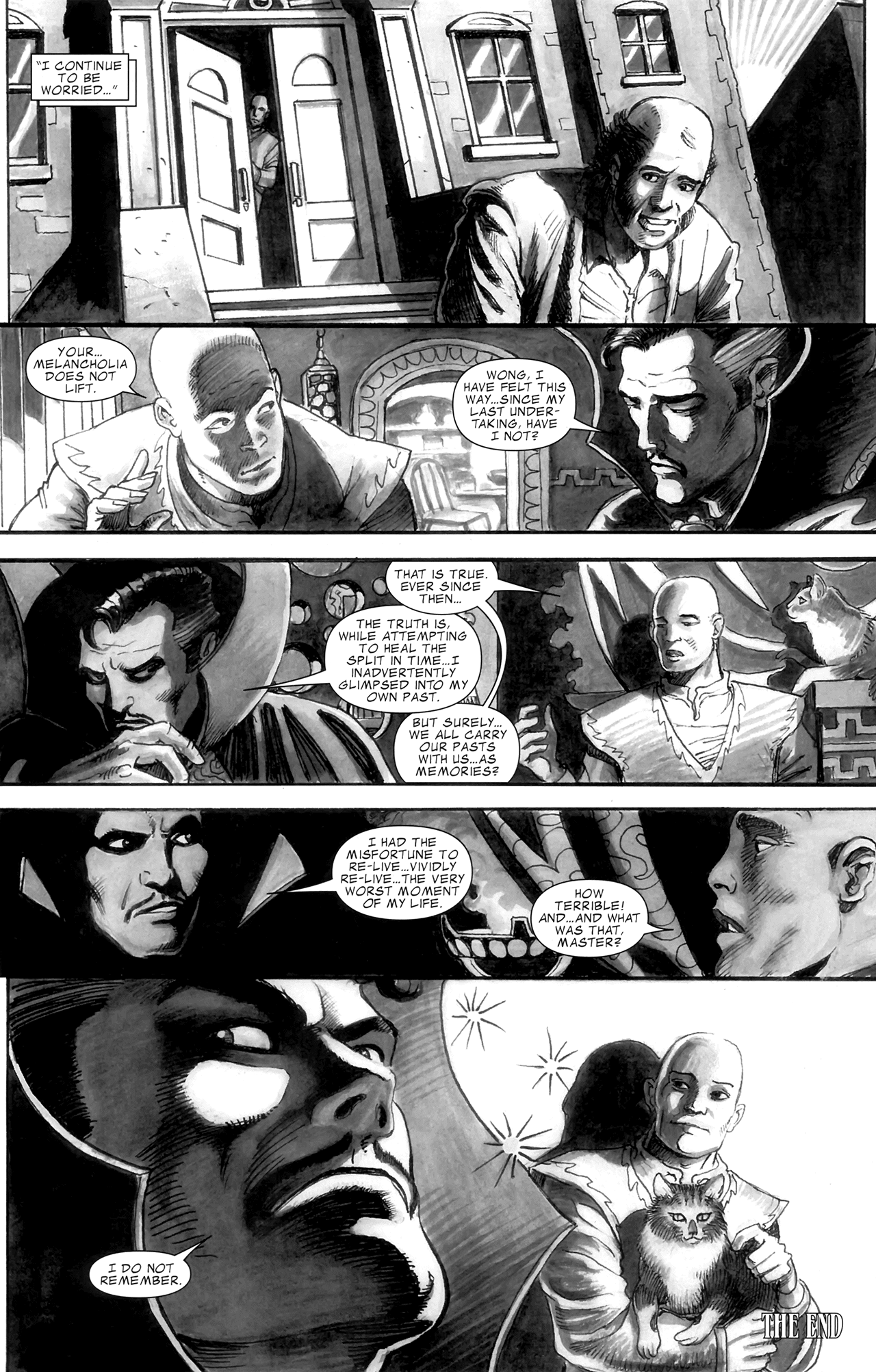 Read online The Mystic Hands of Dr. Strange (B&W) comic -  Issue # Full - 35