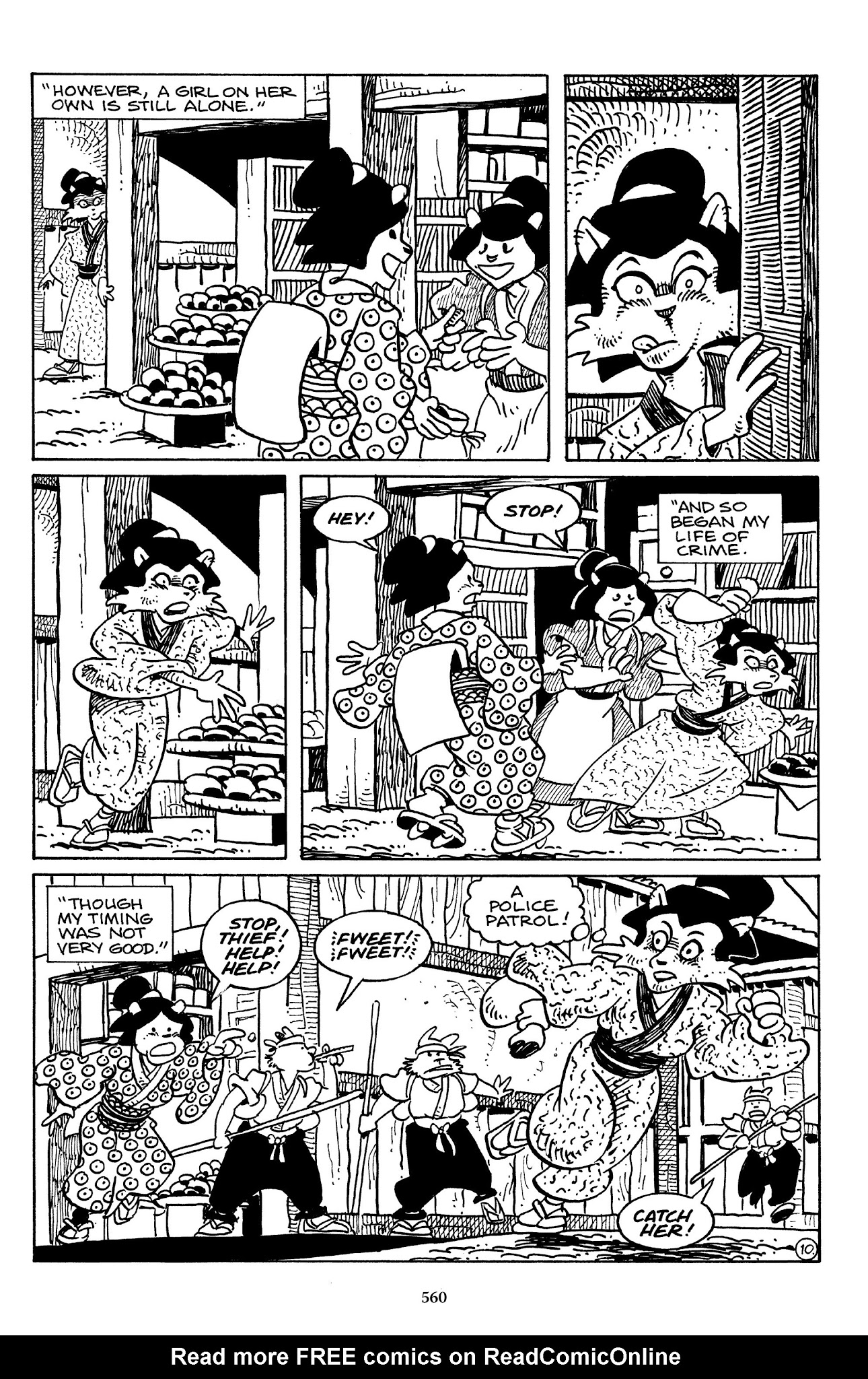 Read online The Usagi Yojimbo Saga comic -  Issue # TPB 3 - 555