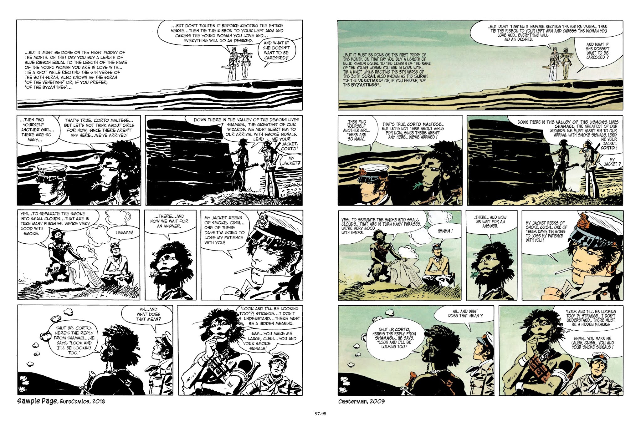 Read online Corto Maltese comic -  Issue # TPB 8 (Part 1) - 65