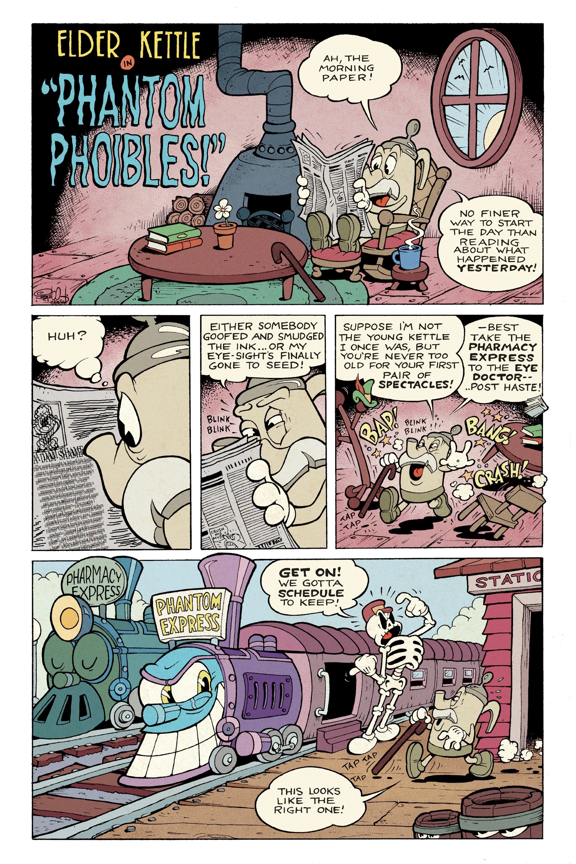 Read online Cuphead: Comic Capers & Curios comic -  Issue # TPB 2 - 39