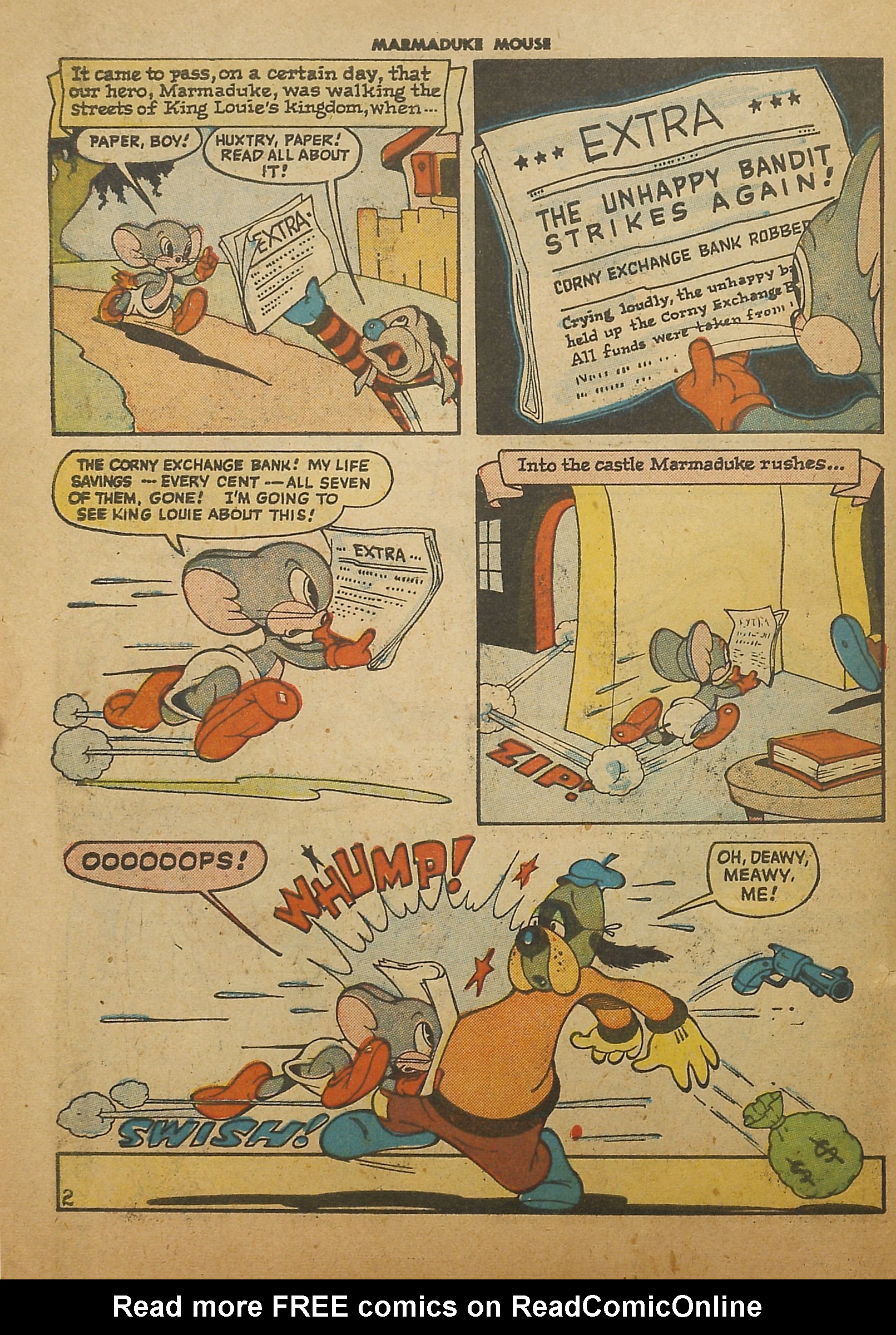 Read online Marmaduke Mouse comic -  Issue #4 - 4