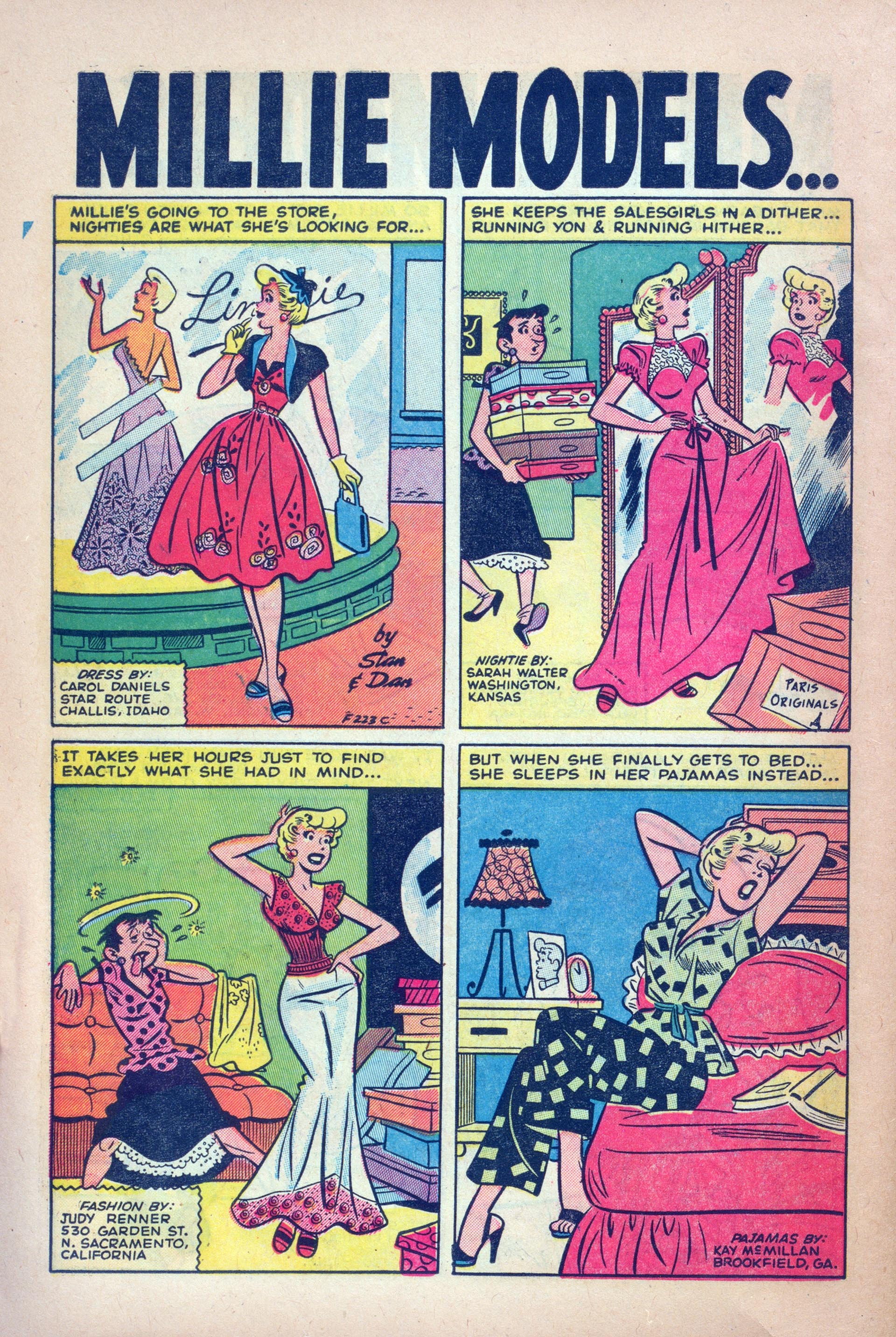 Read online Millie the Model comic -  Issue #58 - 26