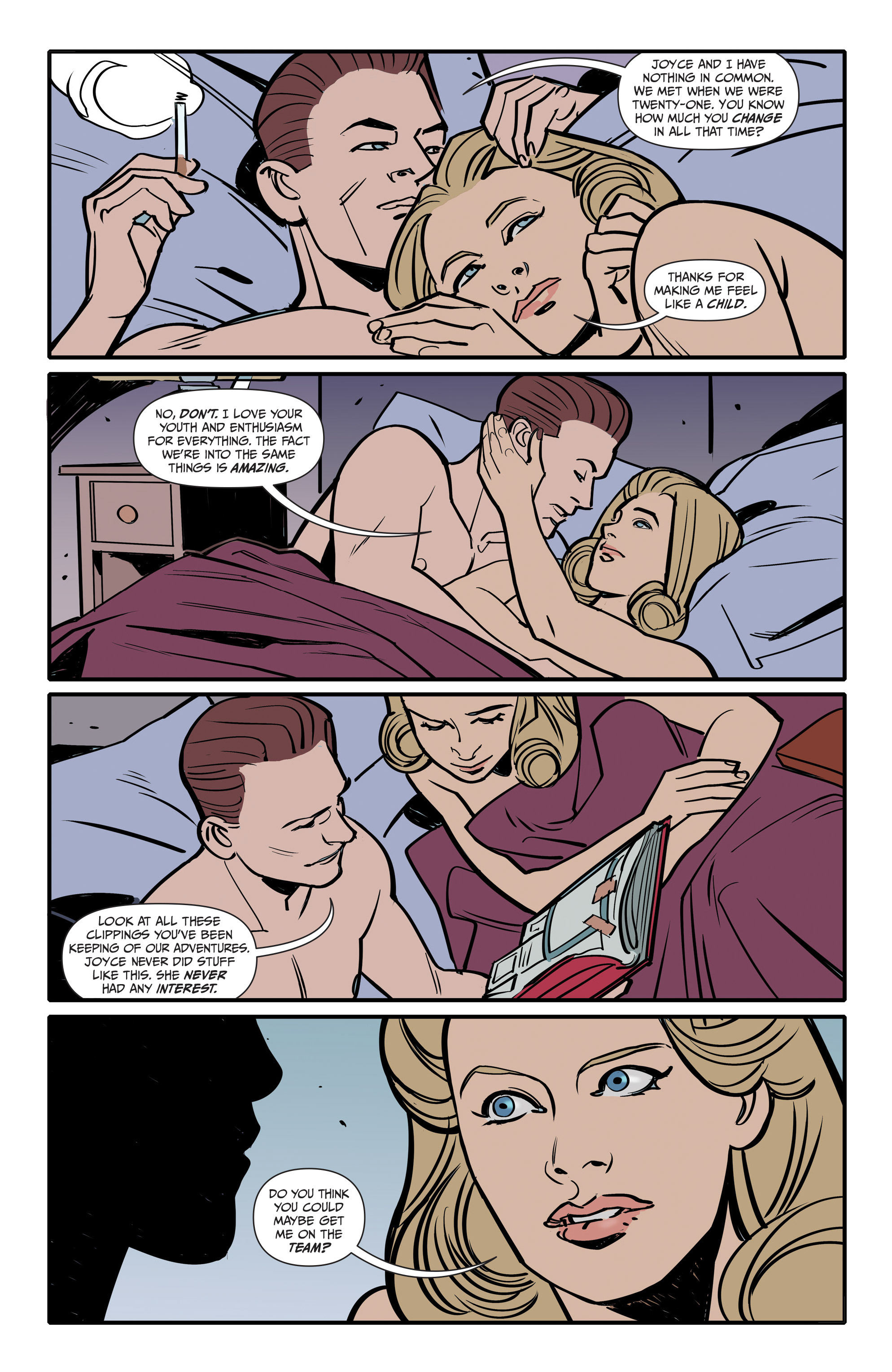 Read online Jupiter's Circle comic -  Issue #3 - 16