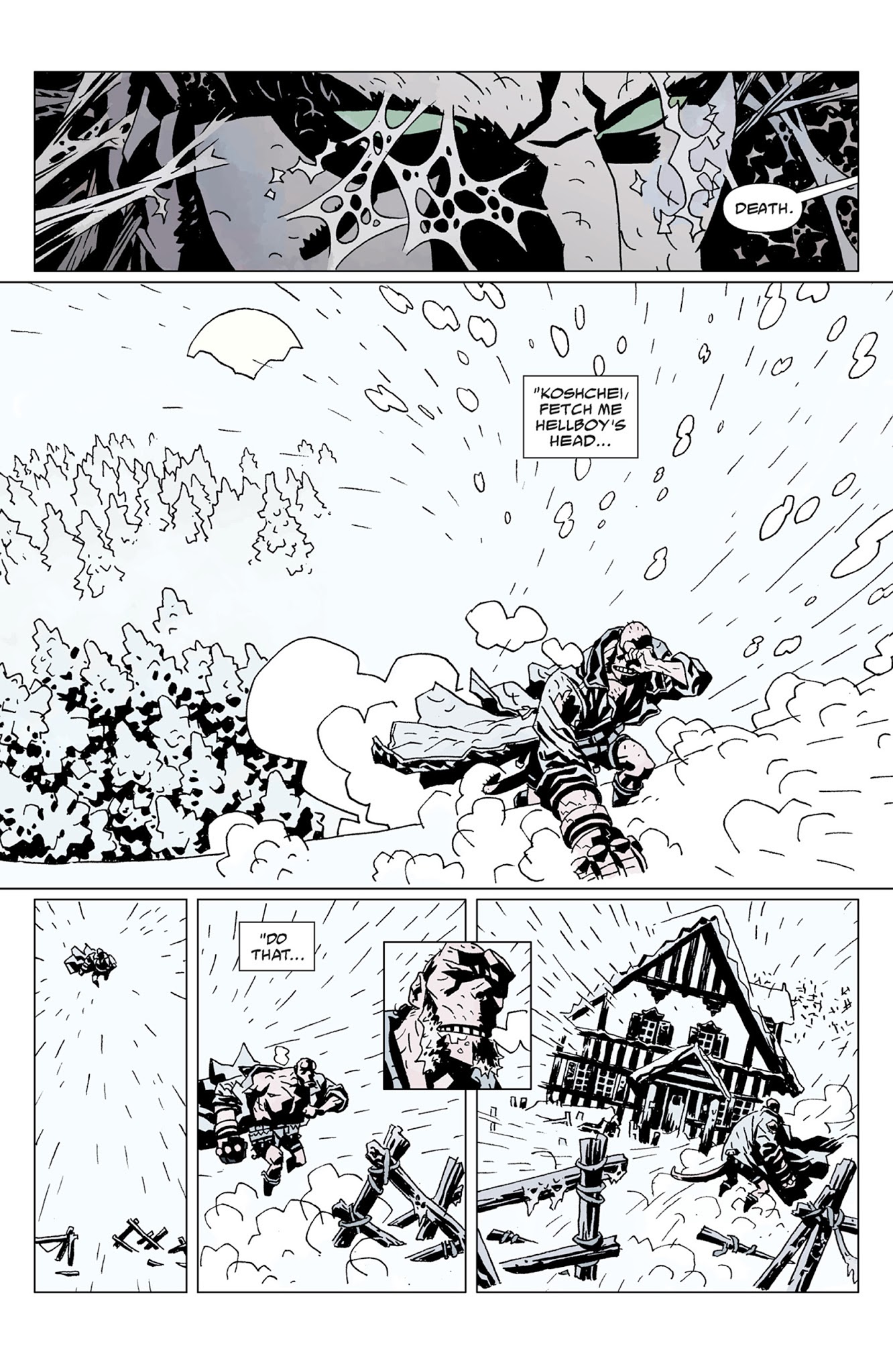 Read online Hellboy: Darkness Calls comic -  Issue # TPB - 78