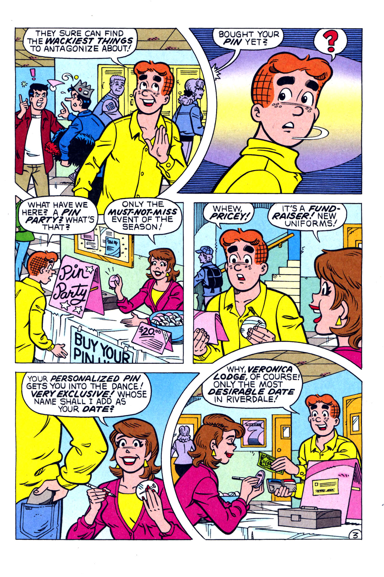 Read online Archie's Pal Jughead Comics comic -  Issue #185 - 4