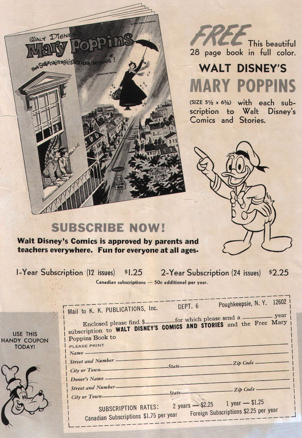 Read online Walt Disney's Comics and Stories comic -  Issue #309 - 2