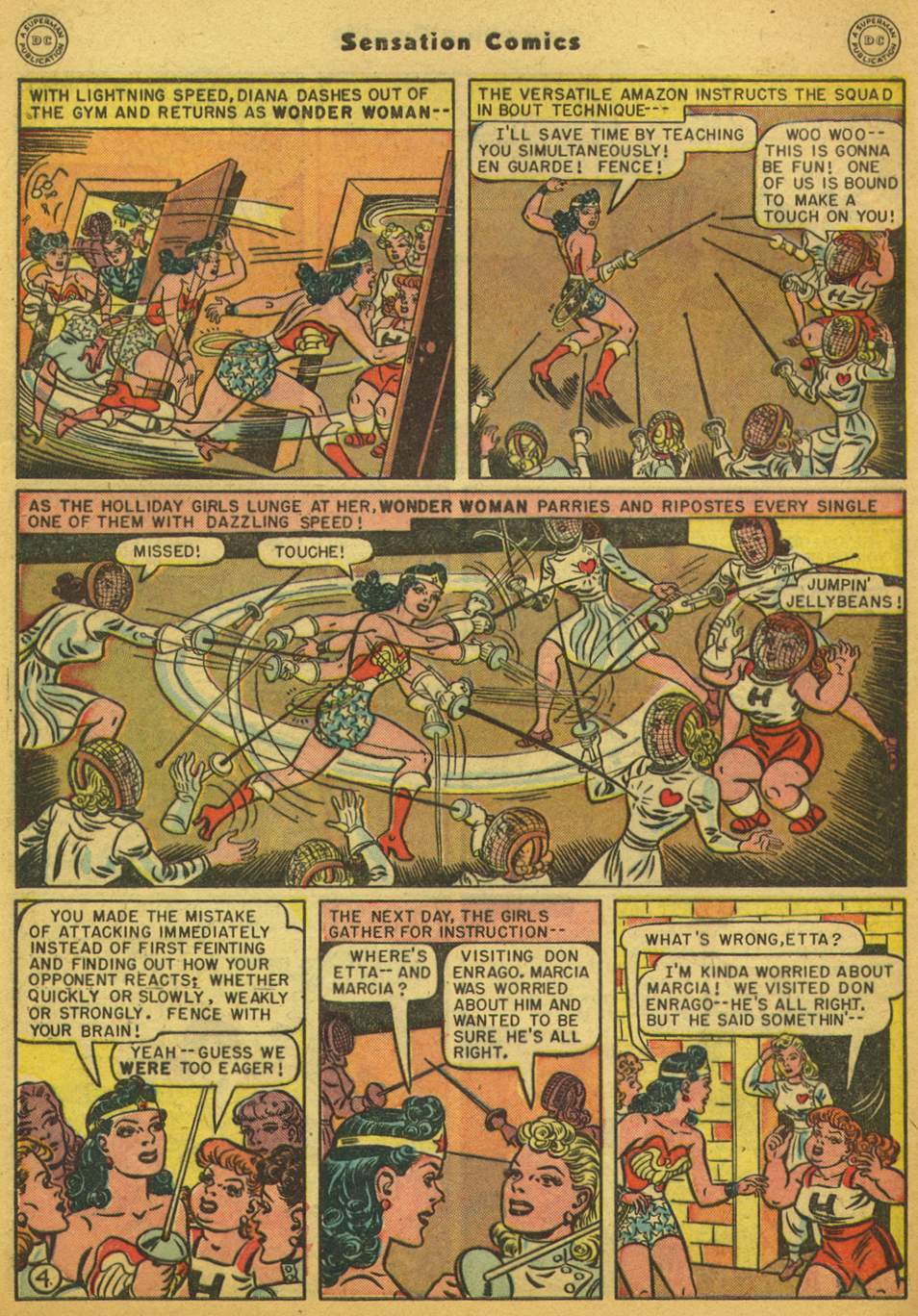 Read online Sensation (Mystery) Comics comic -  Issue #80 - 5