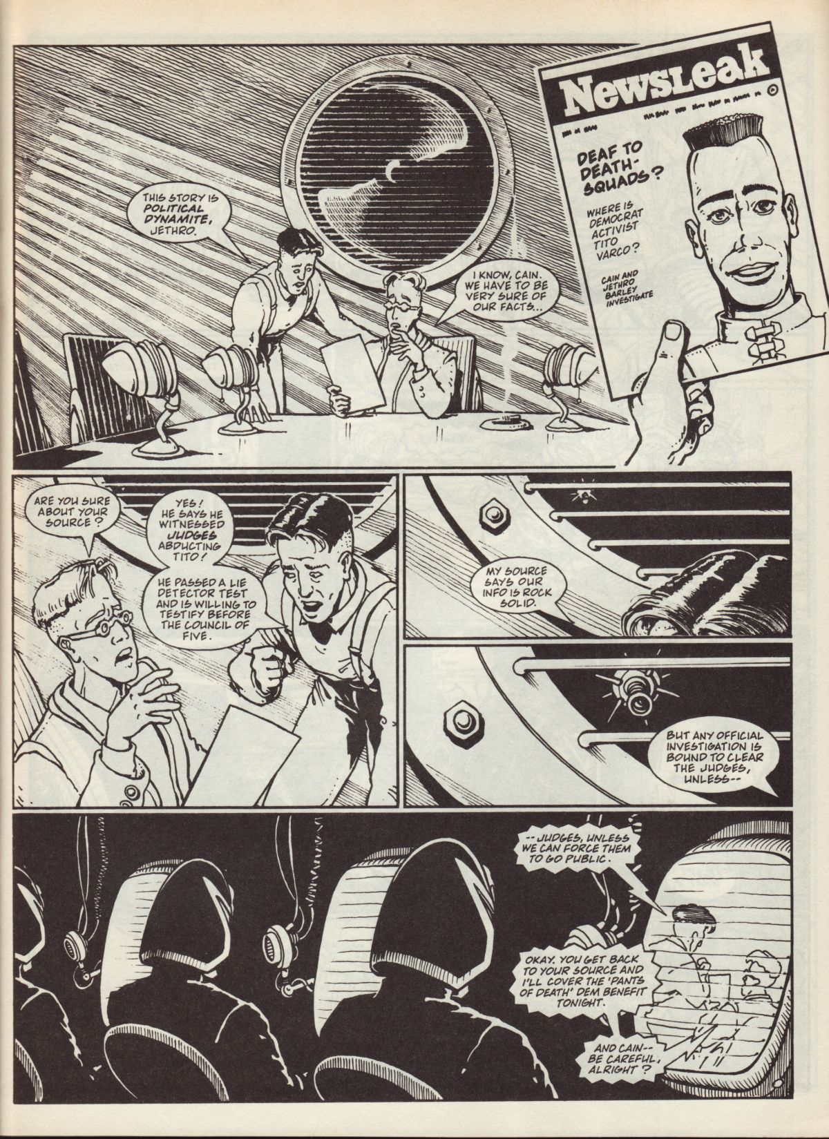 Read online Judge Dredd: The Megazine (vol. 2) comic -  Issue #14 - 17