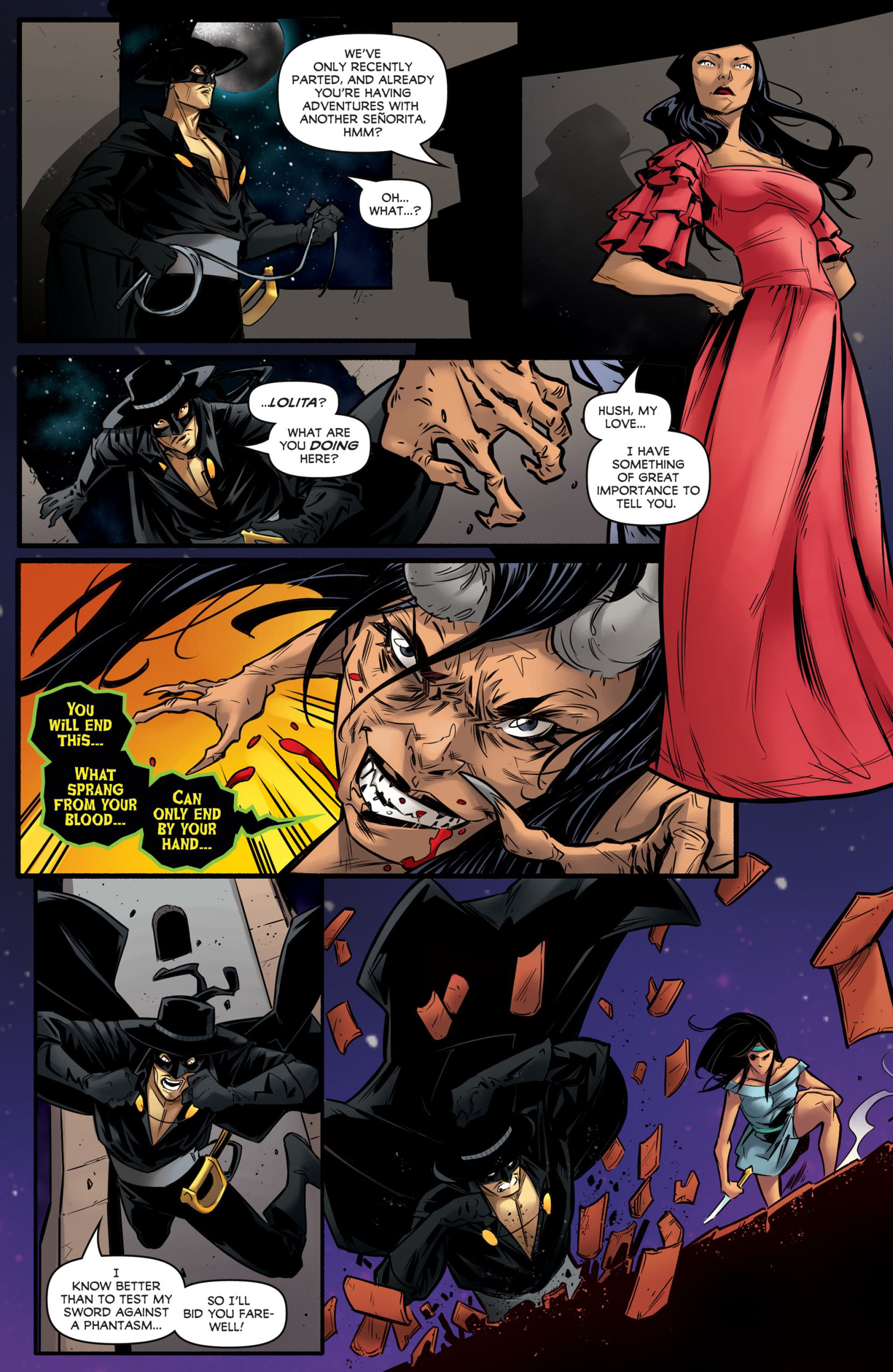 Read online Zorro: Sacrilege comic -  Issue #3 - 10
