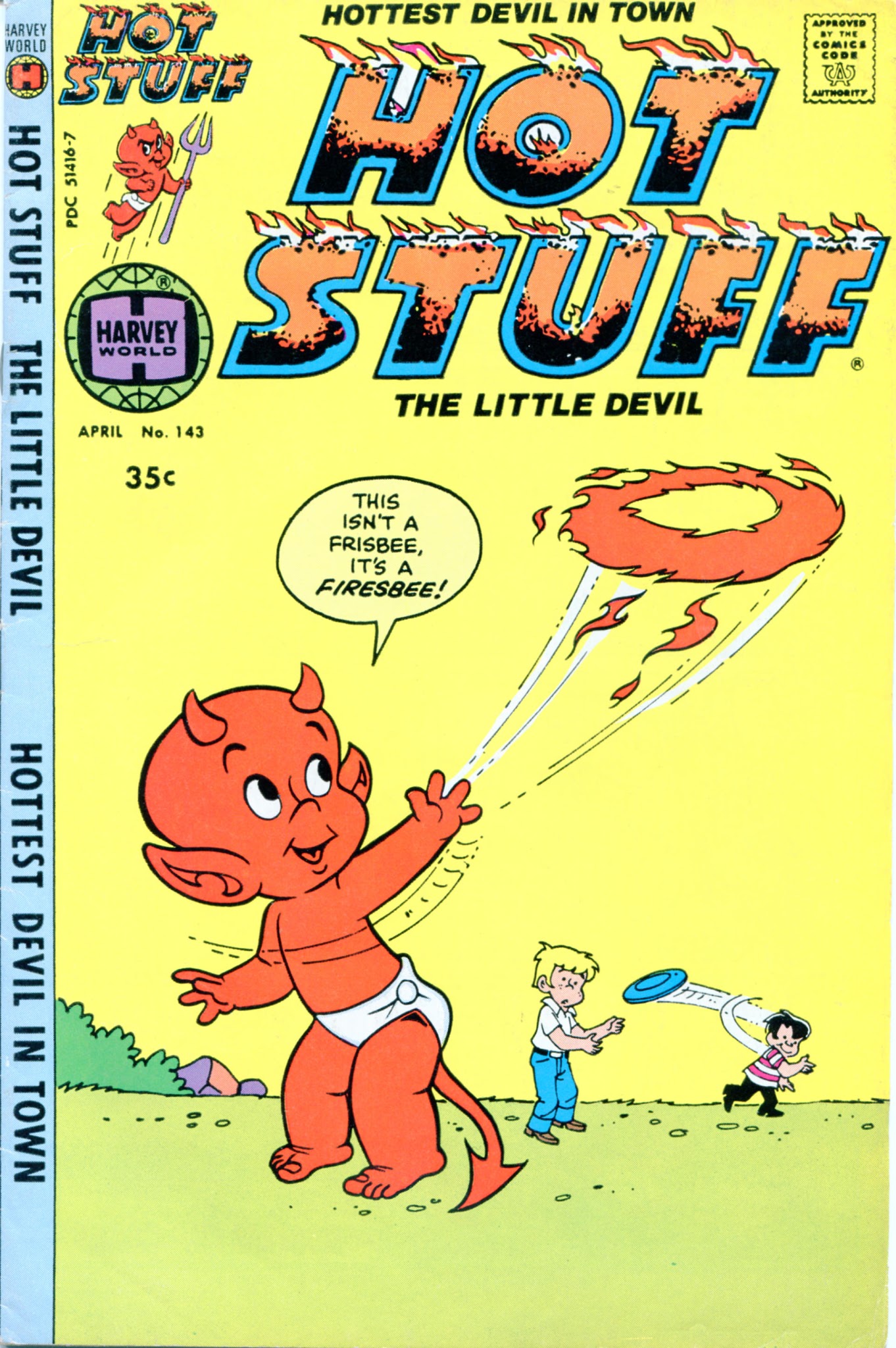 Read online Hot Stuff, the Little Devil comic -  Issue #143 - 1