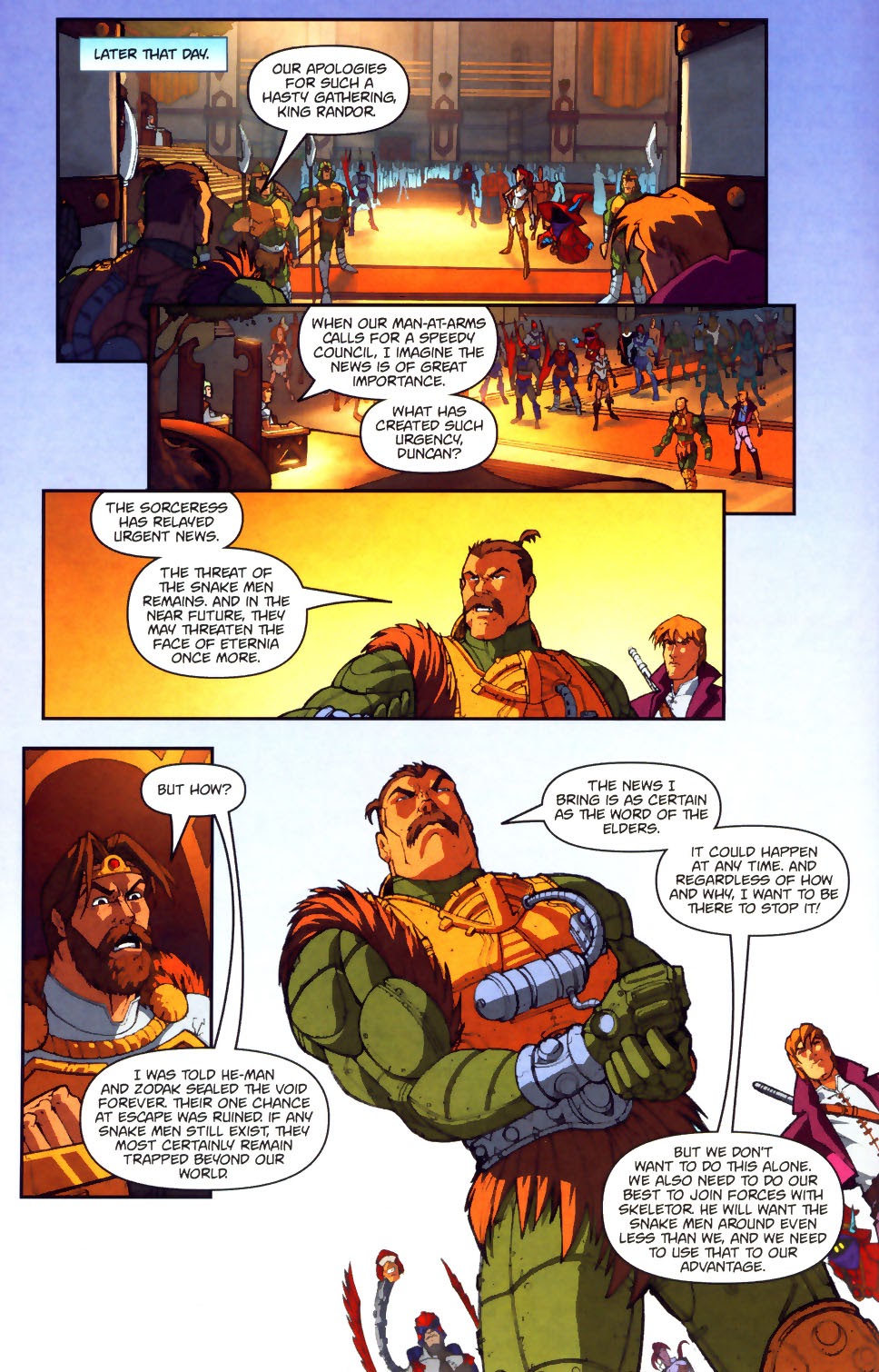 Read online Masters of the Universe Rise of the Snake Men comic -  Issue #1 - 6
