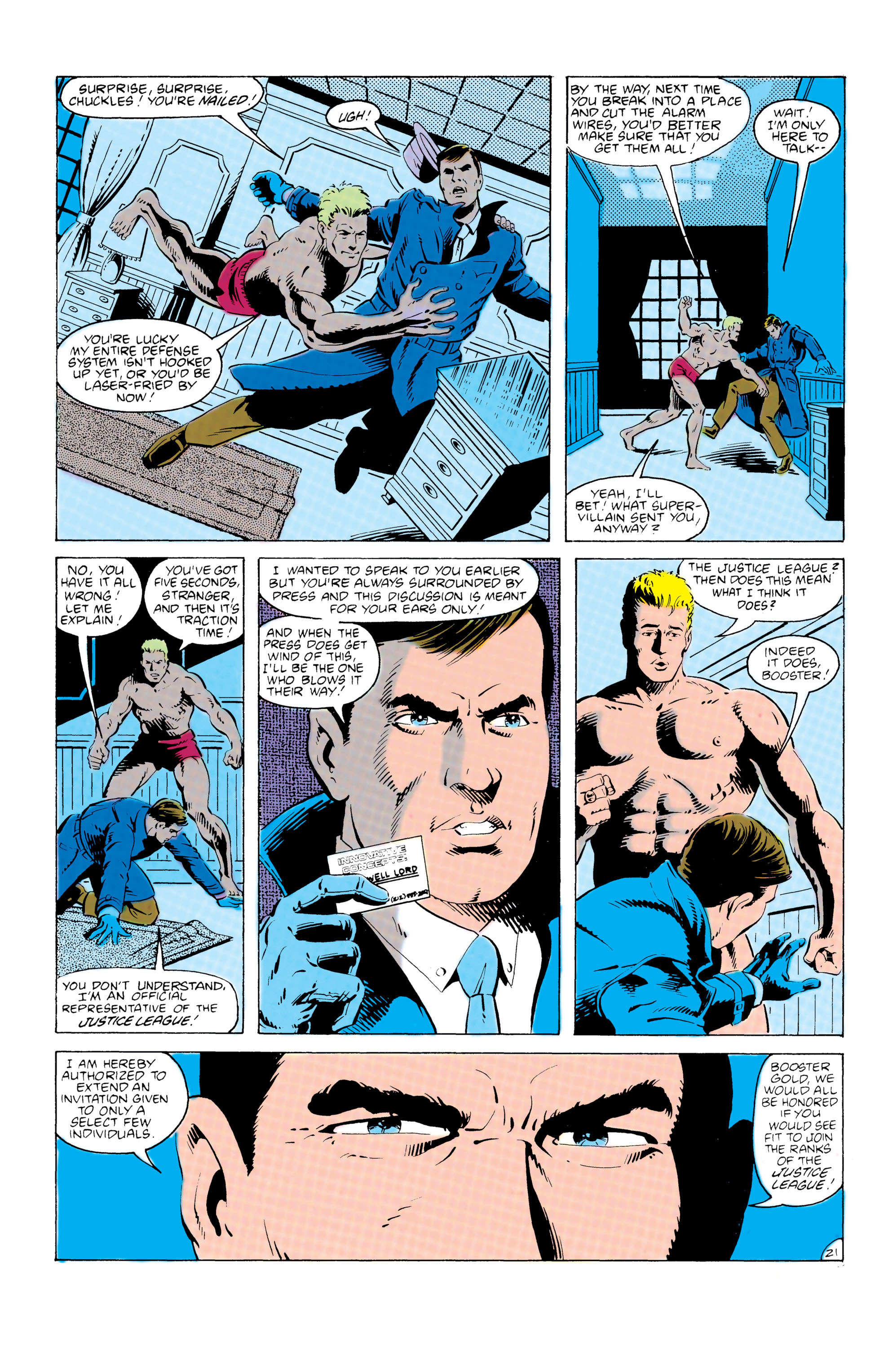 Read online Booster Gold (1986) comic -  Issue #16 - 22