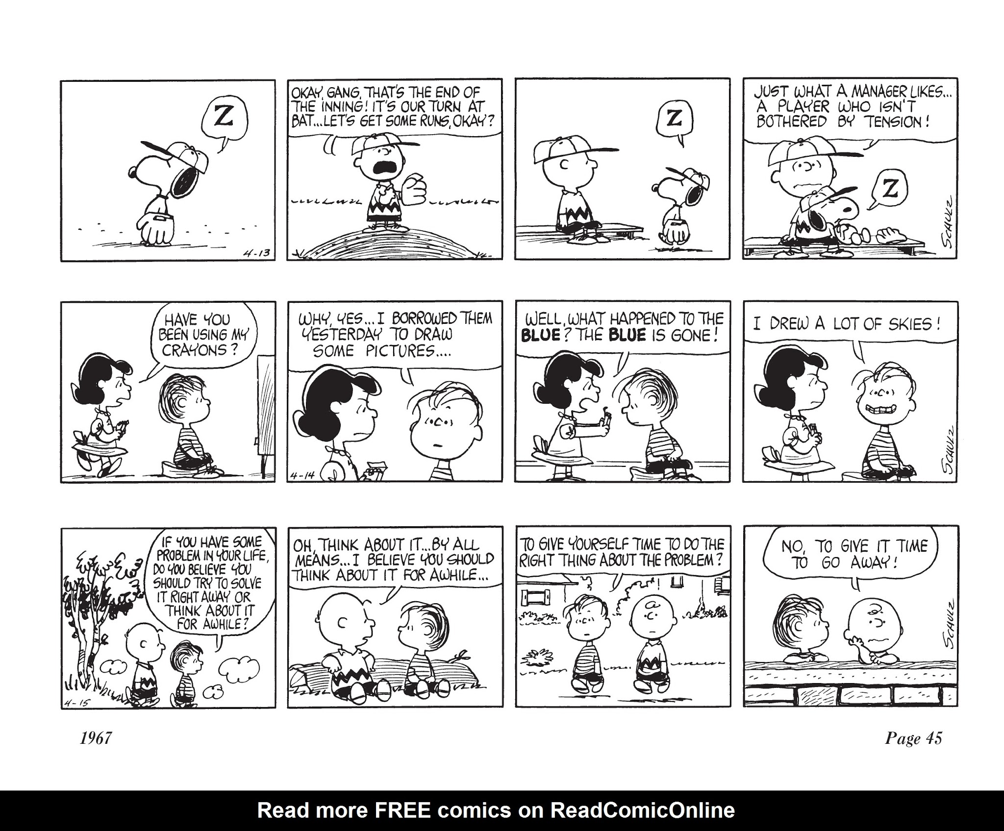 Read online The Complete Peanuts comic -  Issue # TPB 9 - 56